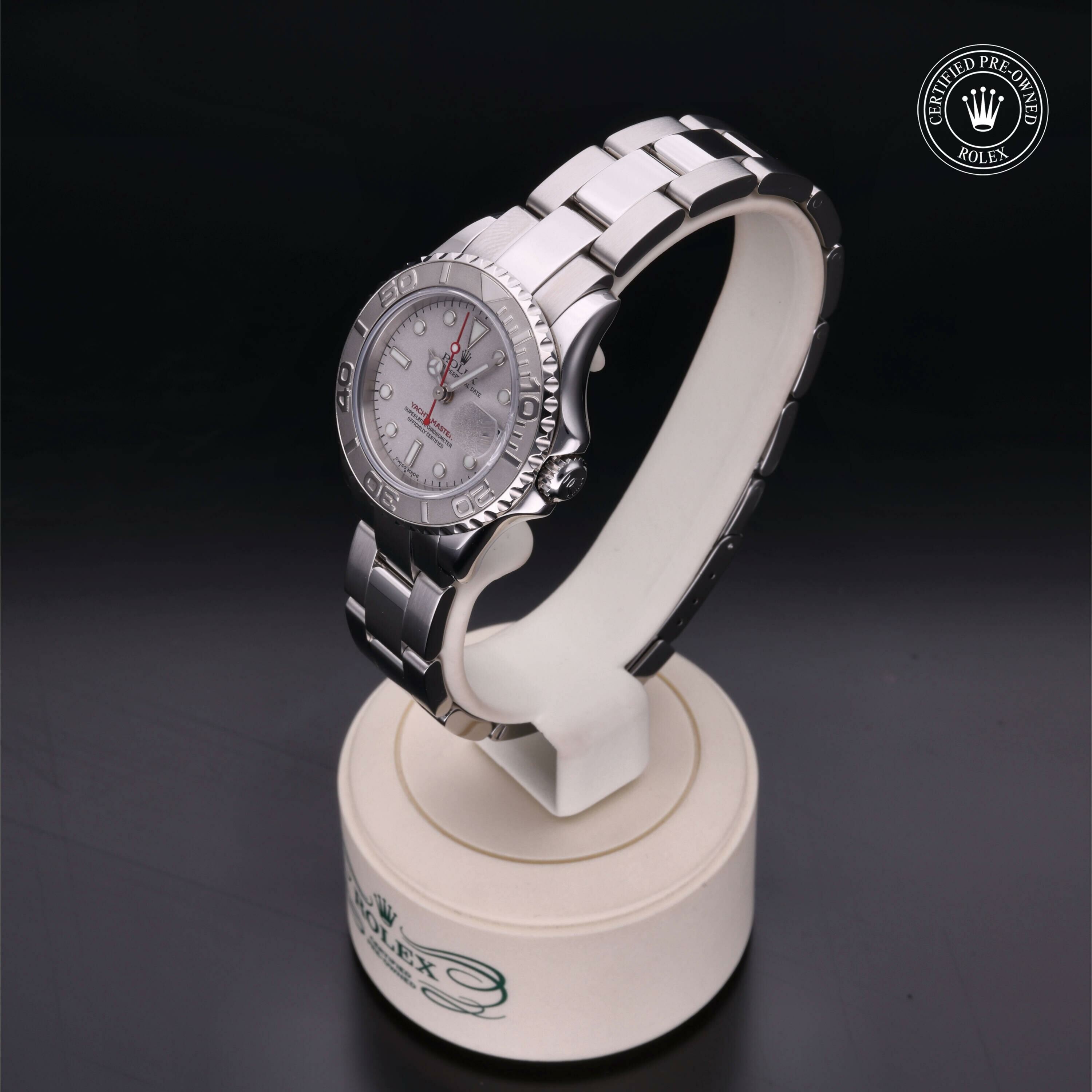 Rolex Yacht-Master 29 en Rolesium Platine M169622-0002 chez Frojo - vue 6
