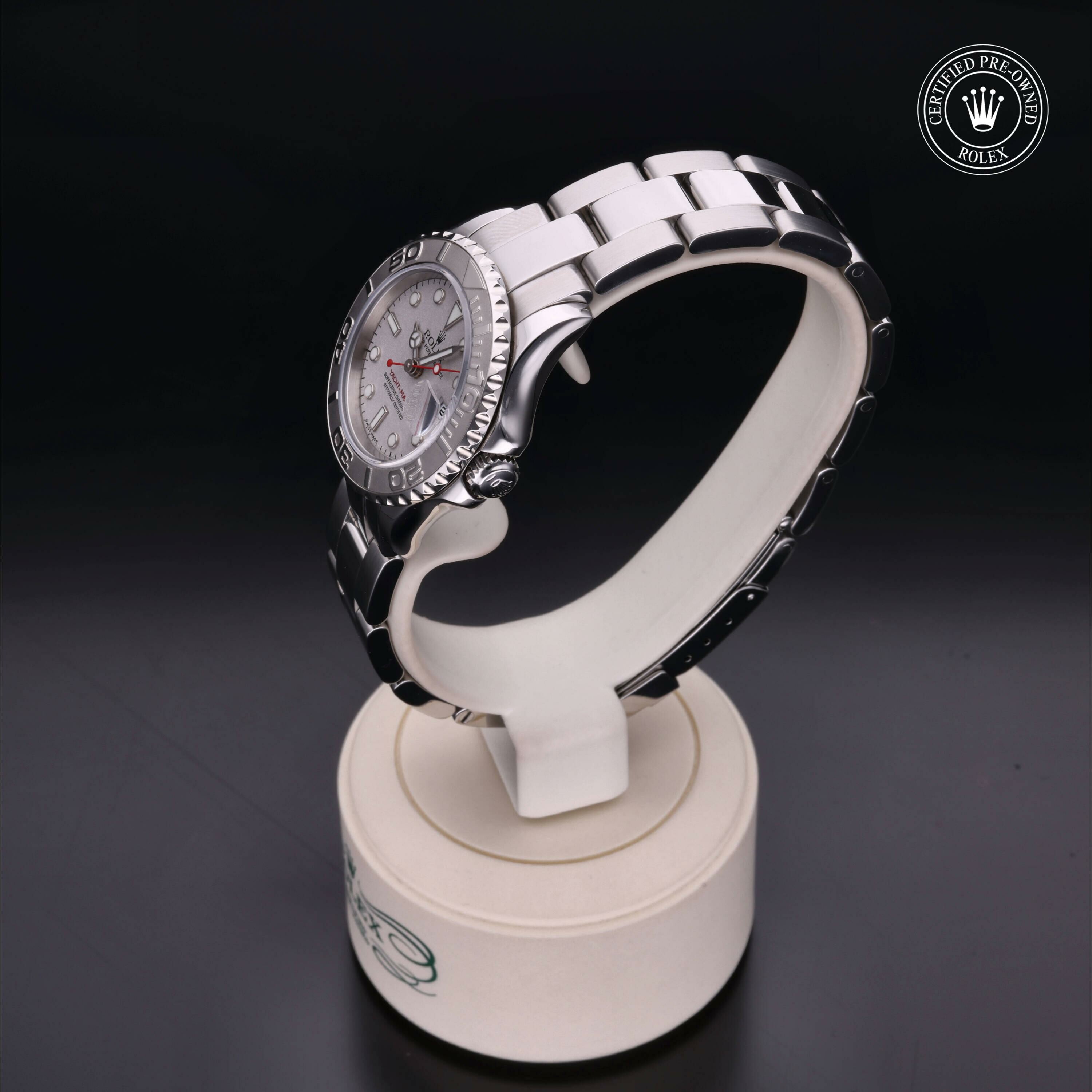 Rolex Yacht-Master 29 en Rolesium Platine M169622-0002 chez Frojo - vue 8