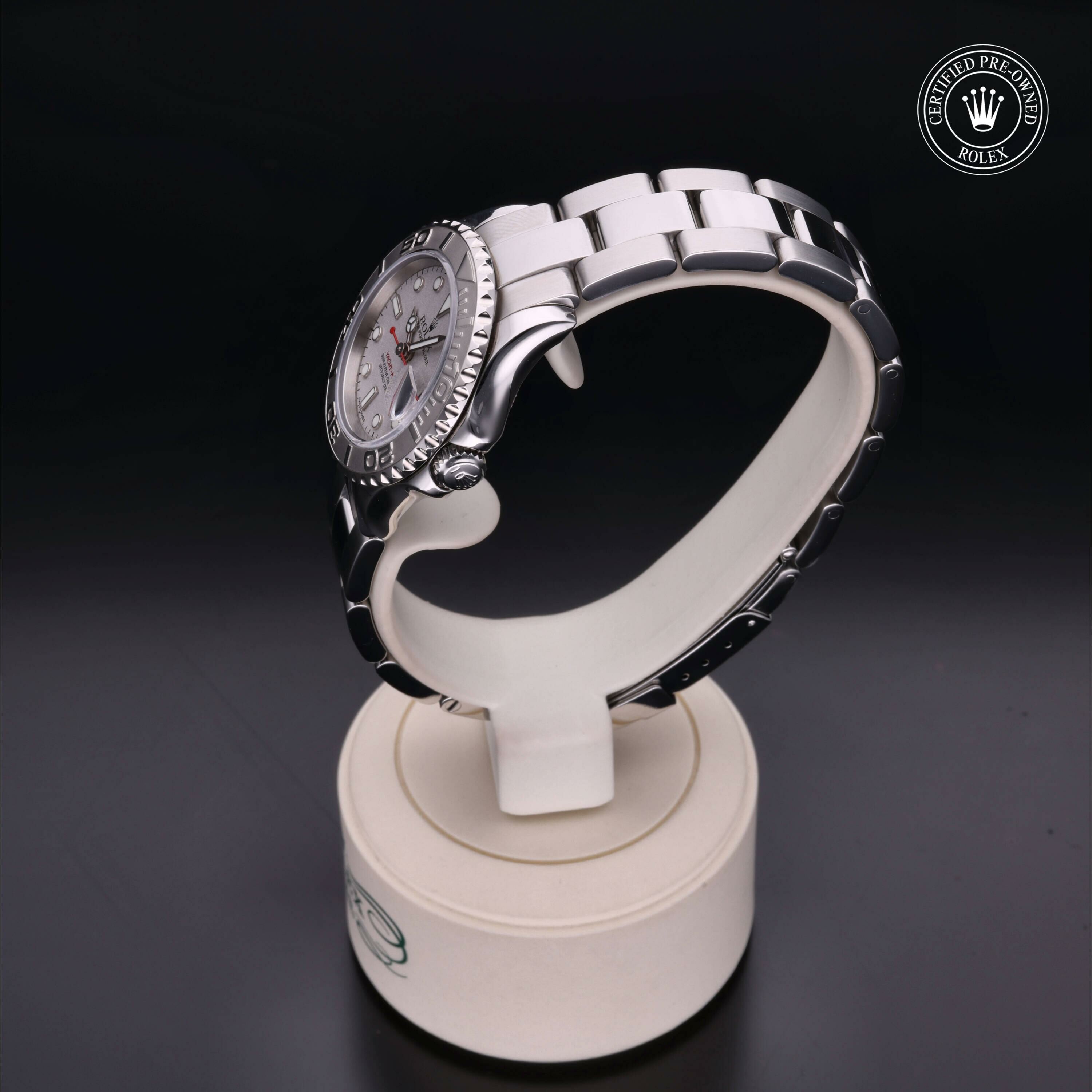 Rolex Yacht-Master 29 en Rolesium Platine M169622-0002 chez Frojo - vue 9