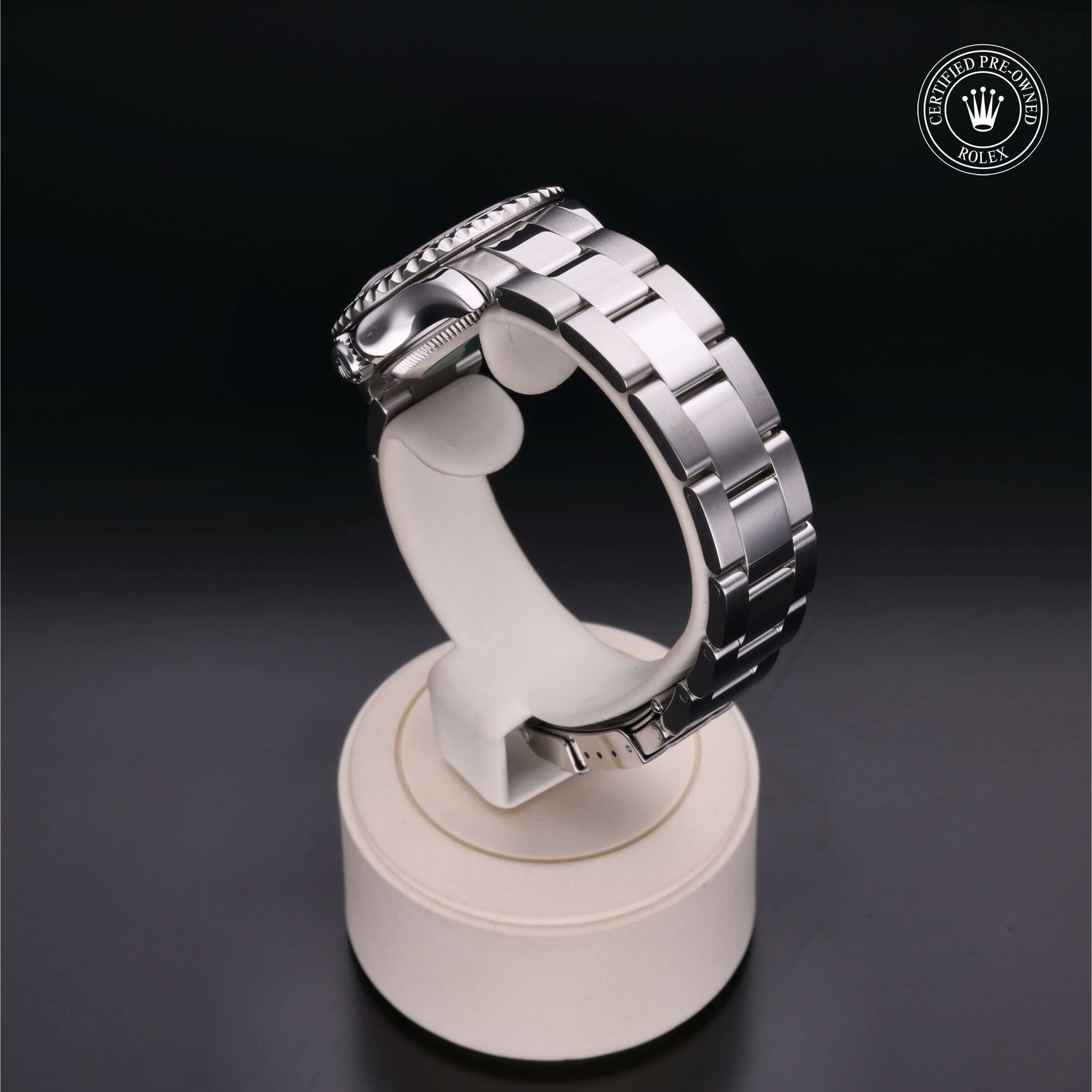 Rolex Yacht-Master 29 en Rolesium Platine M169622-0002 chez Frojo - vue 15