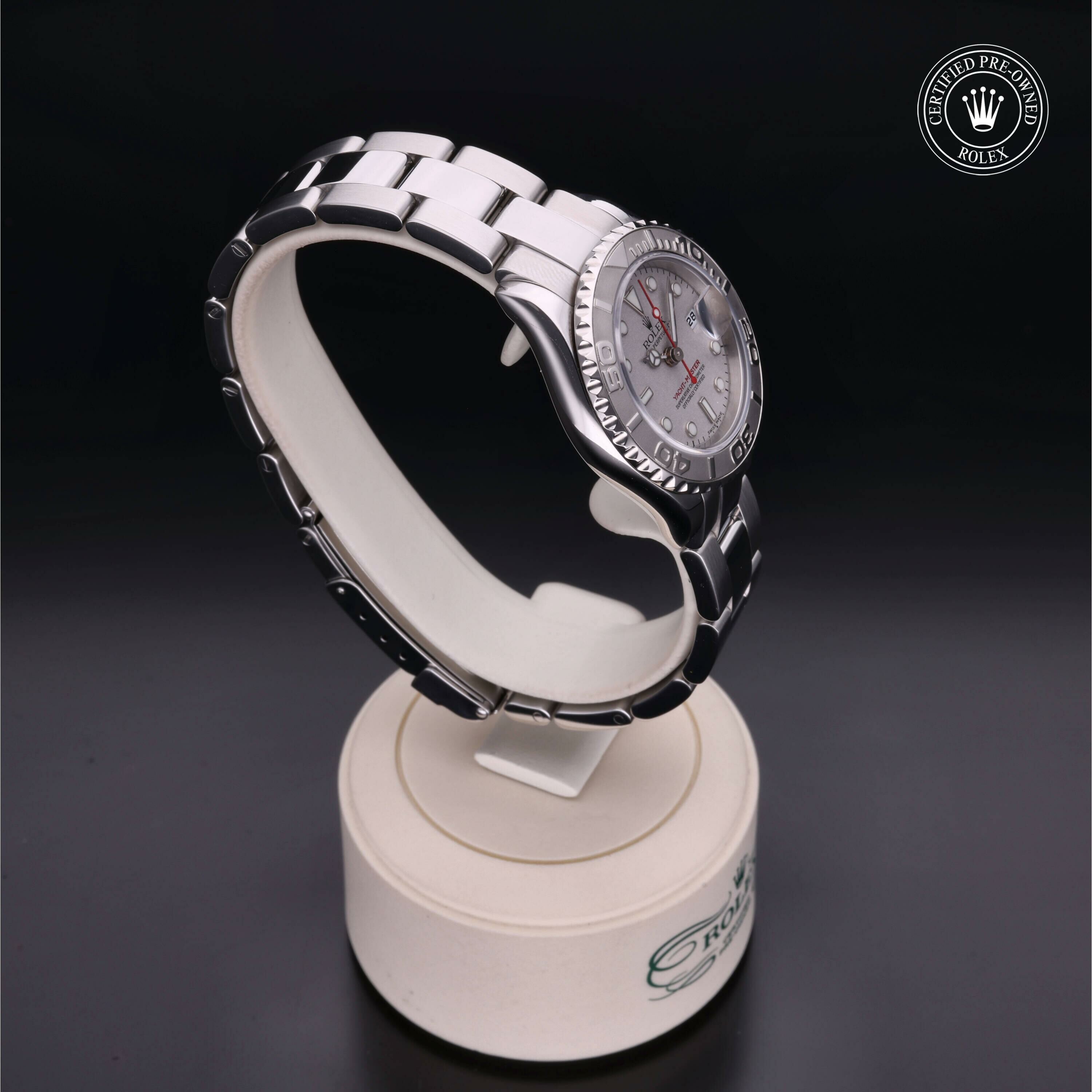 Rolex Yacht-Master 29 en Rolesium Platine M169622-0002 chez Frojo - vue 30