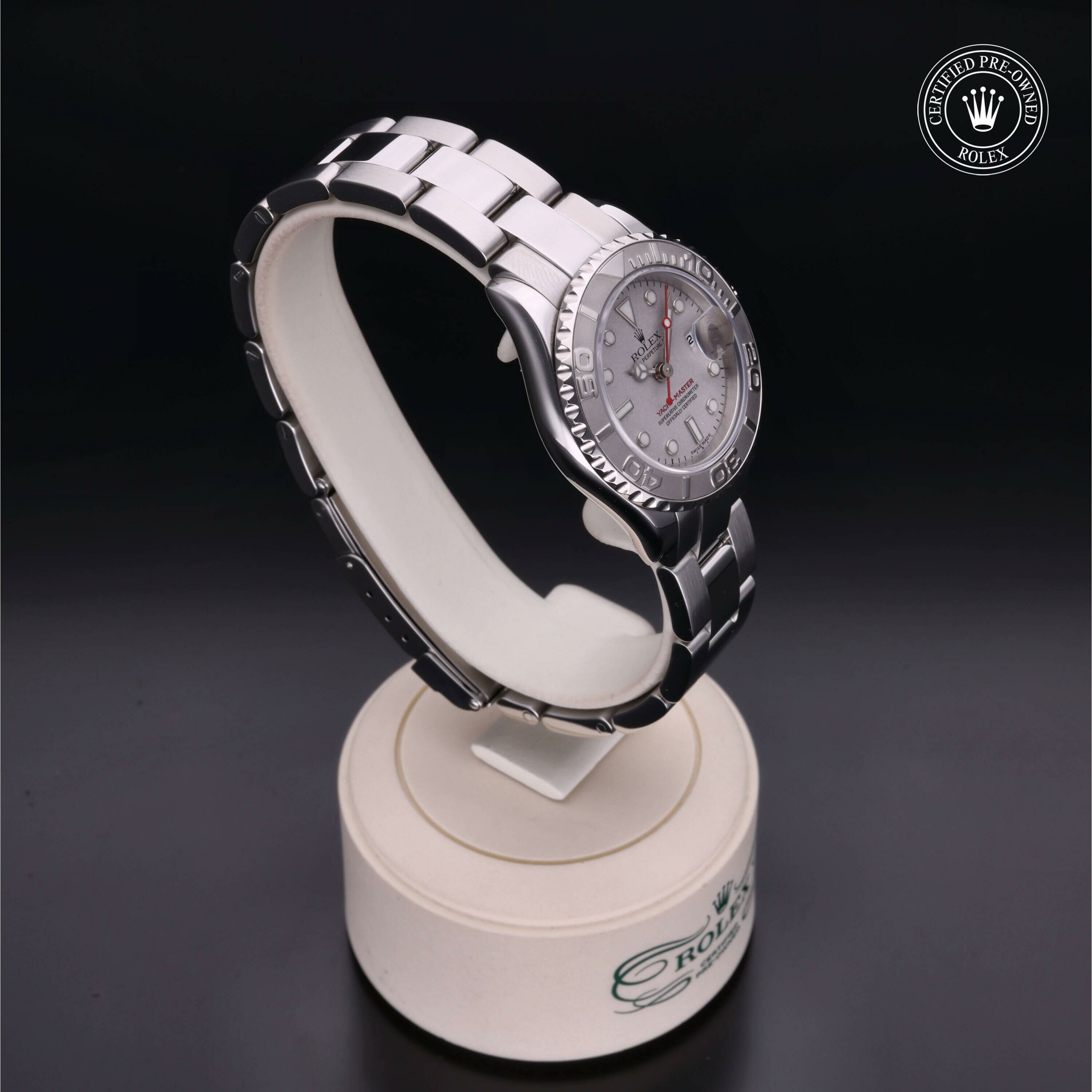 Rolex Yacht-Master 29 en Rolesium Platine M169622-0002 chez Frojo - vue 31