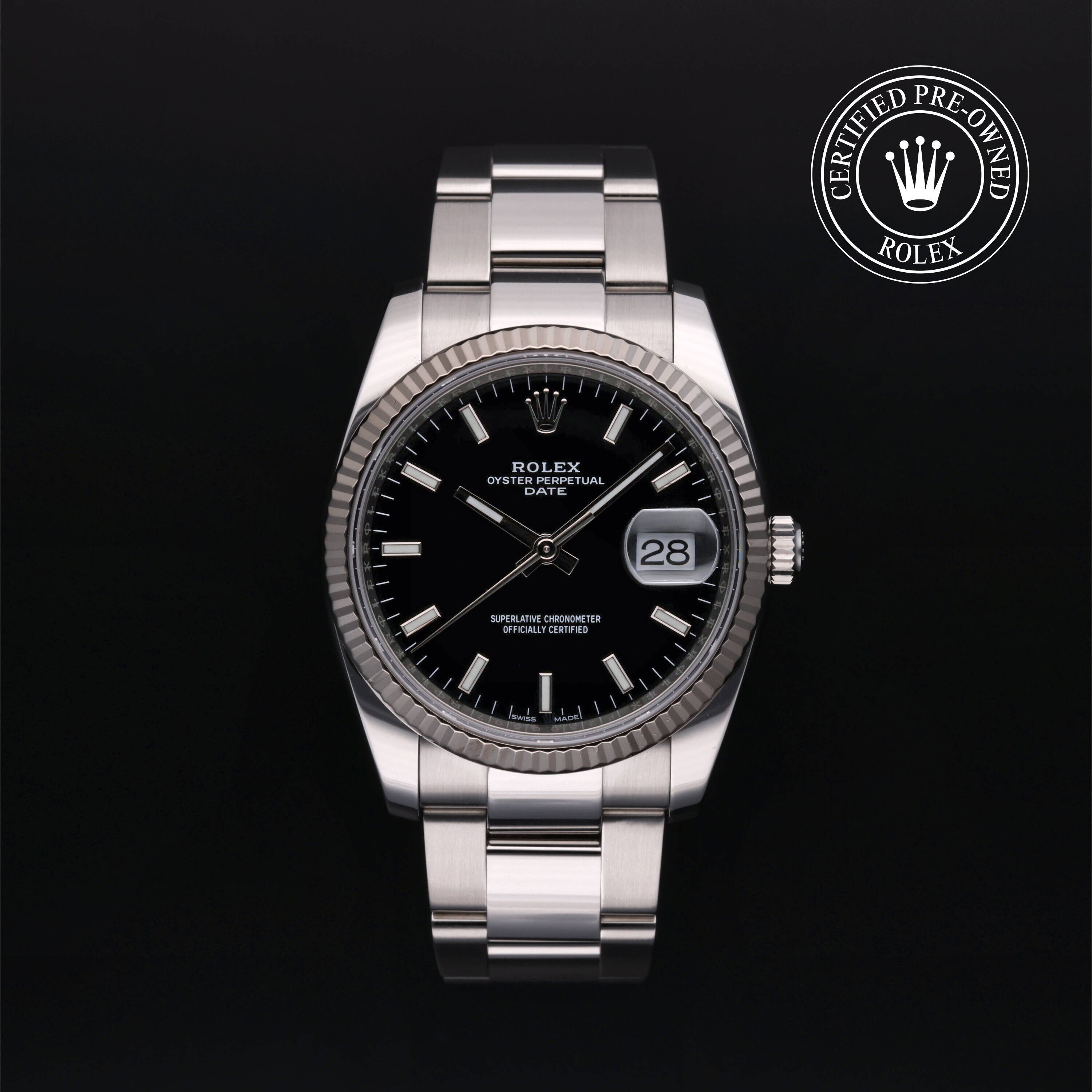 Rolex Oyster Perpetual Date 34 chez Frojo