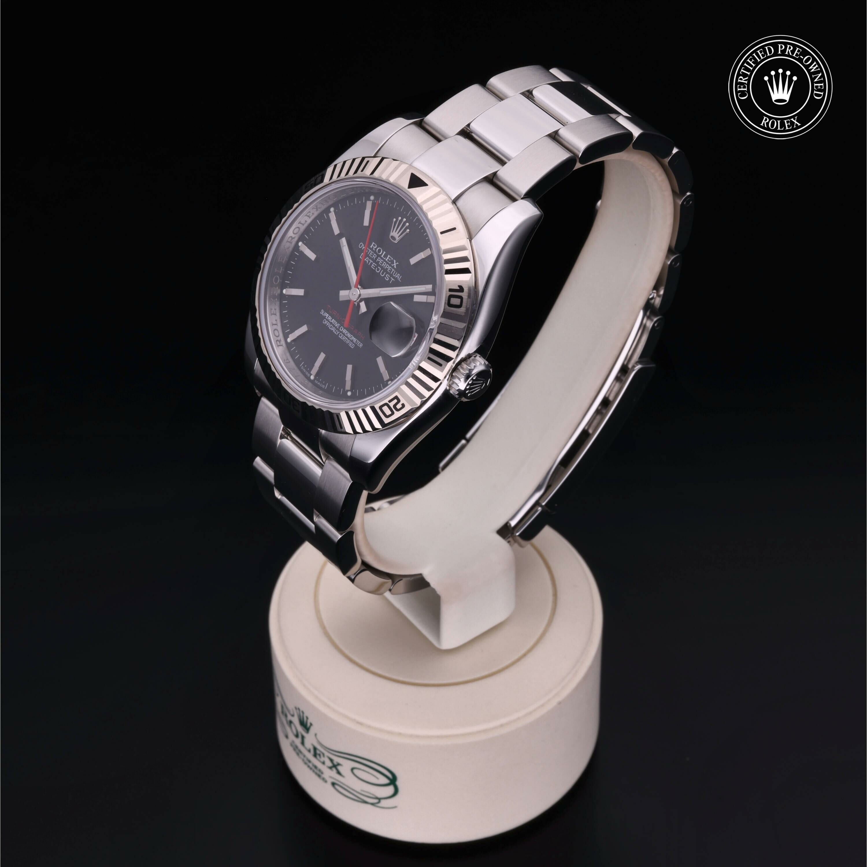 Rolex Datejust Turn-O-Graph en Rolesor 18 Carat Gris M116264-0011 chez Frojo - vue 6