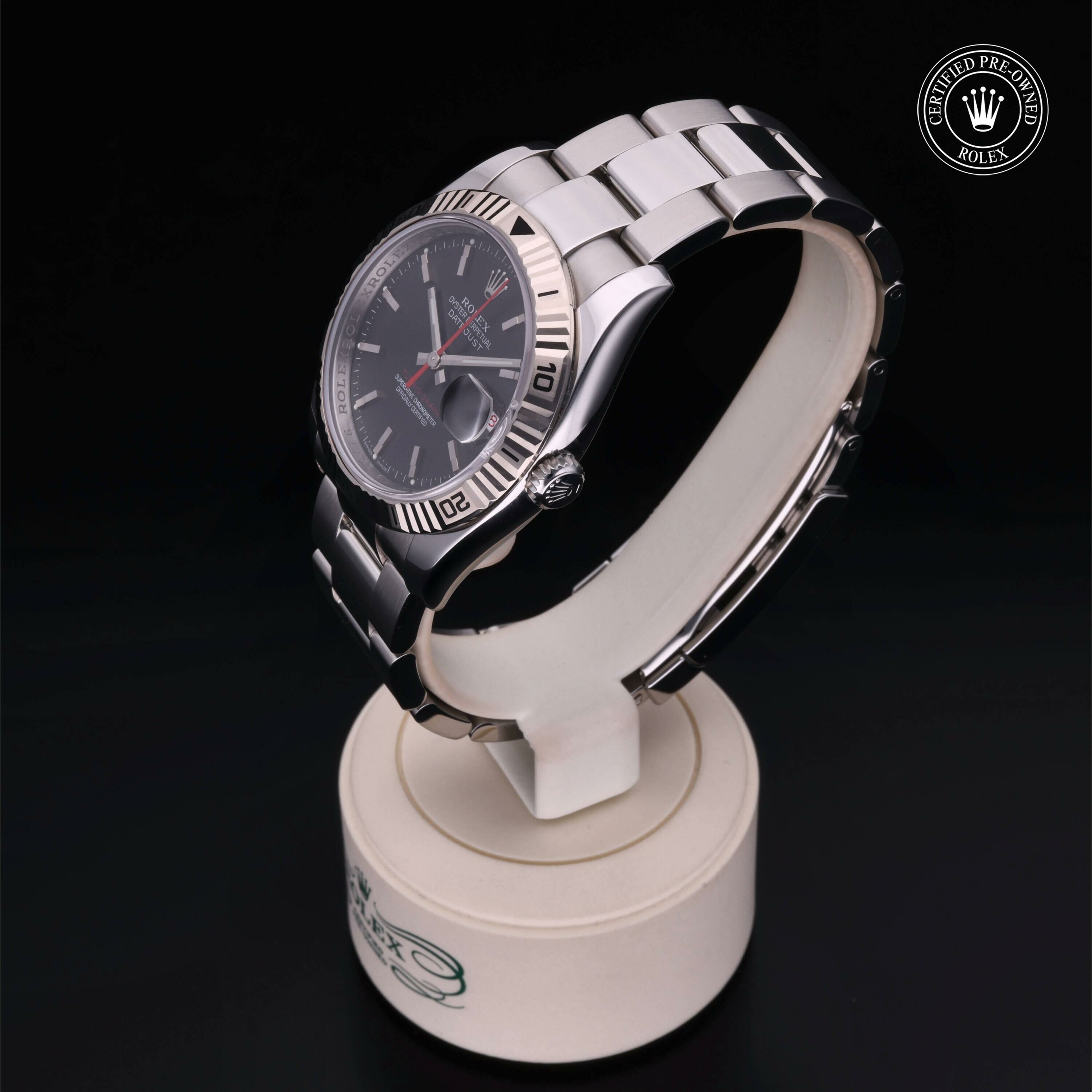 Rolex Datejust Turn-O-Graph en Rolesor 18 Carat Gris M116264-0011 chez Frojo - vue 7
