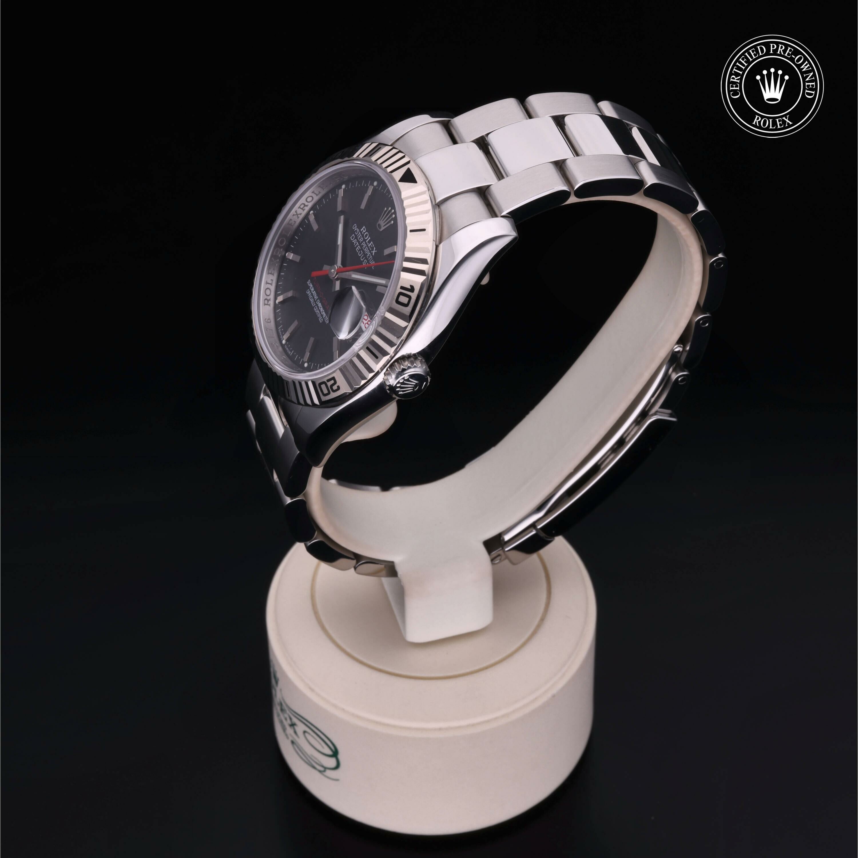 Rolex Datejust Turn-O-Graph en Rolesor 18 Carat Gris M116264-0011 chez Frojo - vue 8