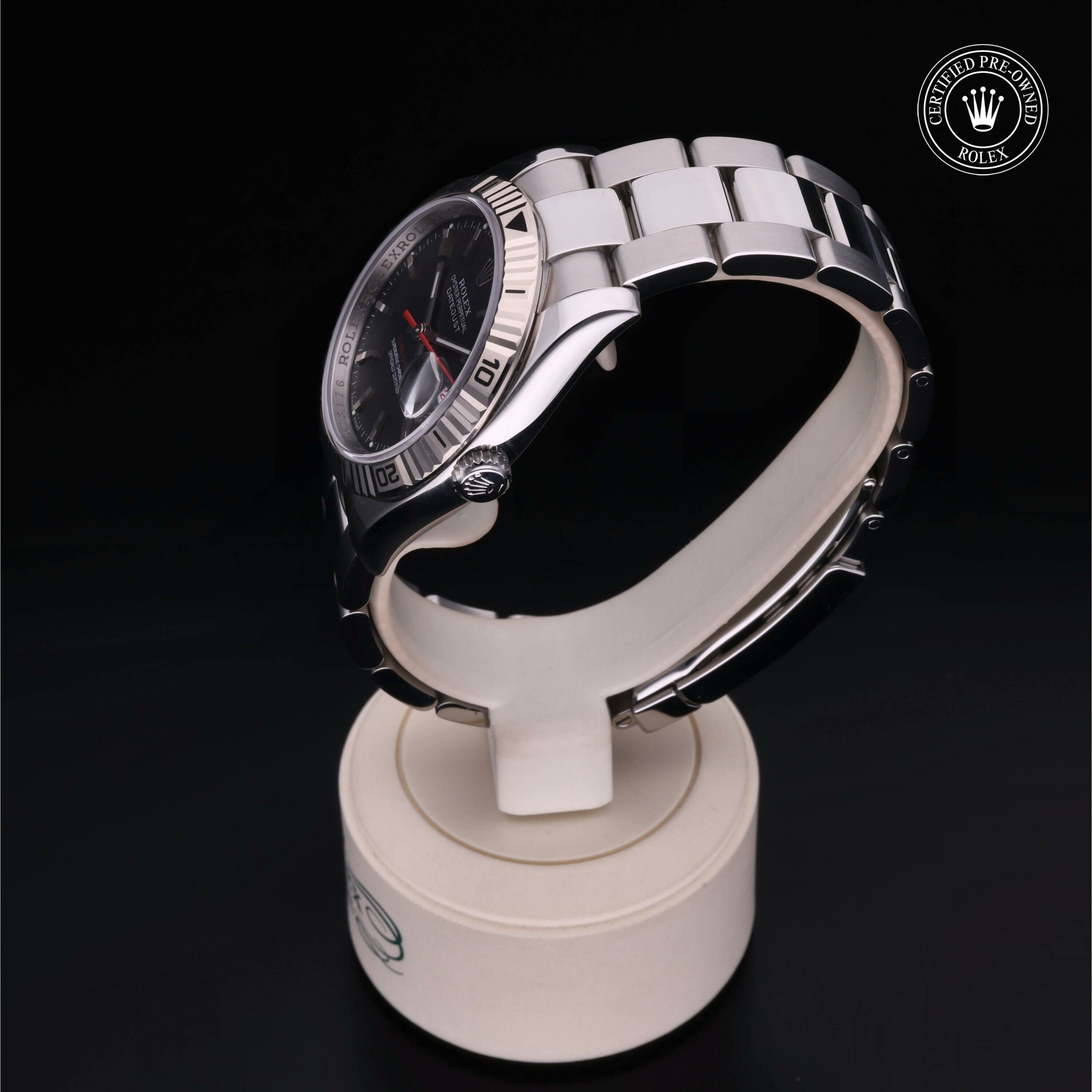 Rolex Datejust Turn-O-Graph en Rolesor 18 Carat Gris M116264-0011 chez Frojo - vue 9