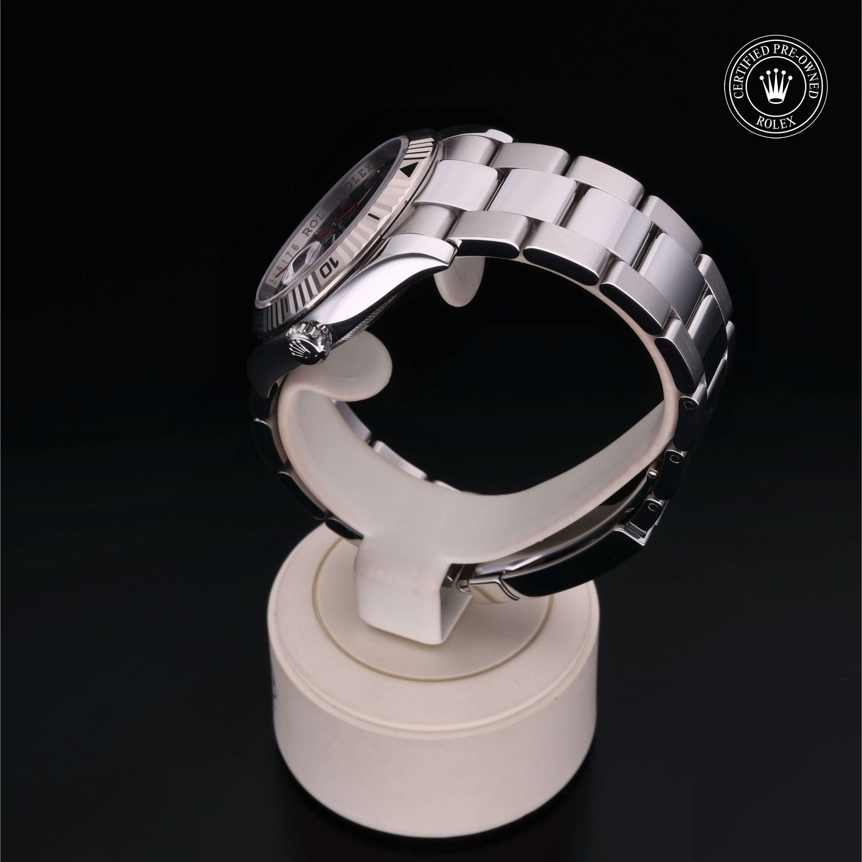 Rolex Datejust Turn-O-Graph en Rolesor 18 Carat Gris M116264-0011 chez Frojo - vue 12