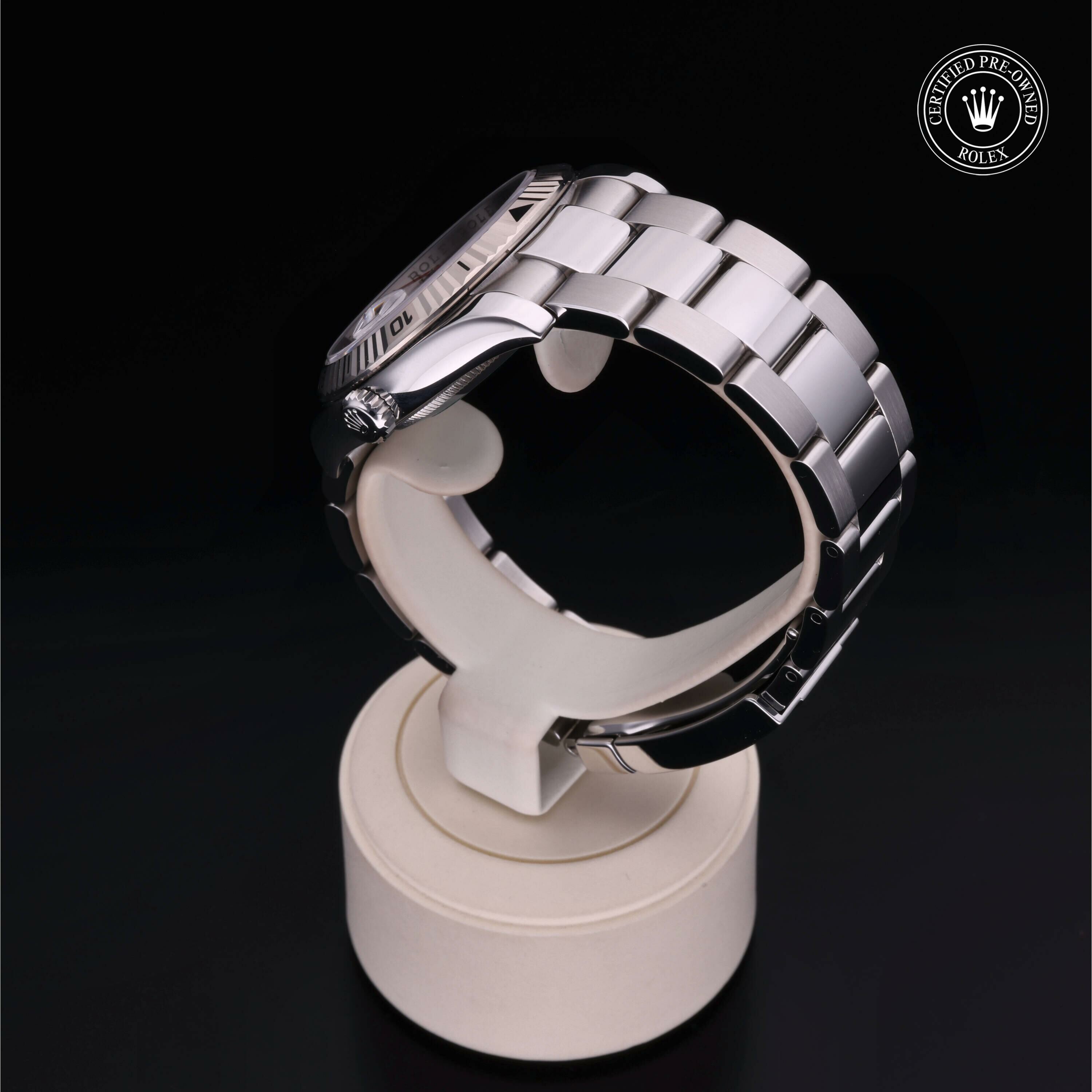 Rolex Datejust Turn-O-Graph en Rolesor 18 Carat Gris M116264-0011 chez Frojo - vue 13