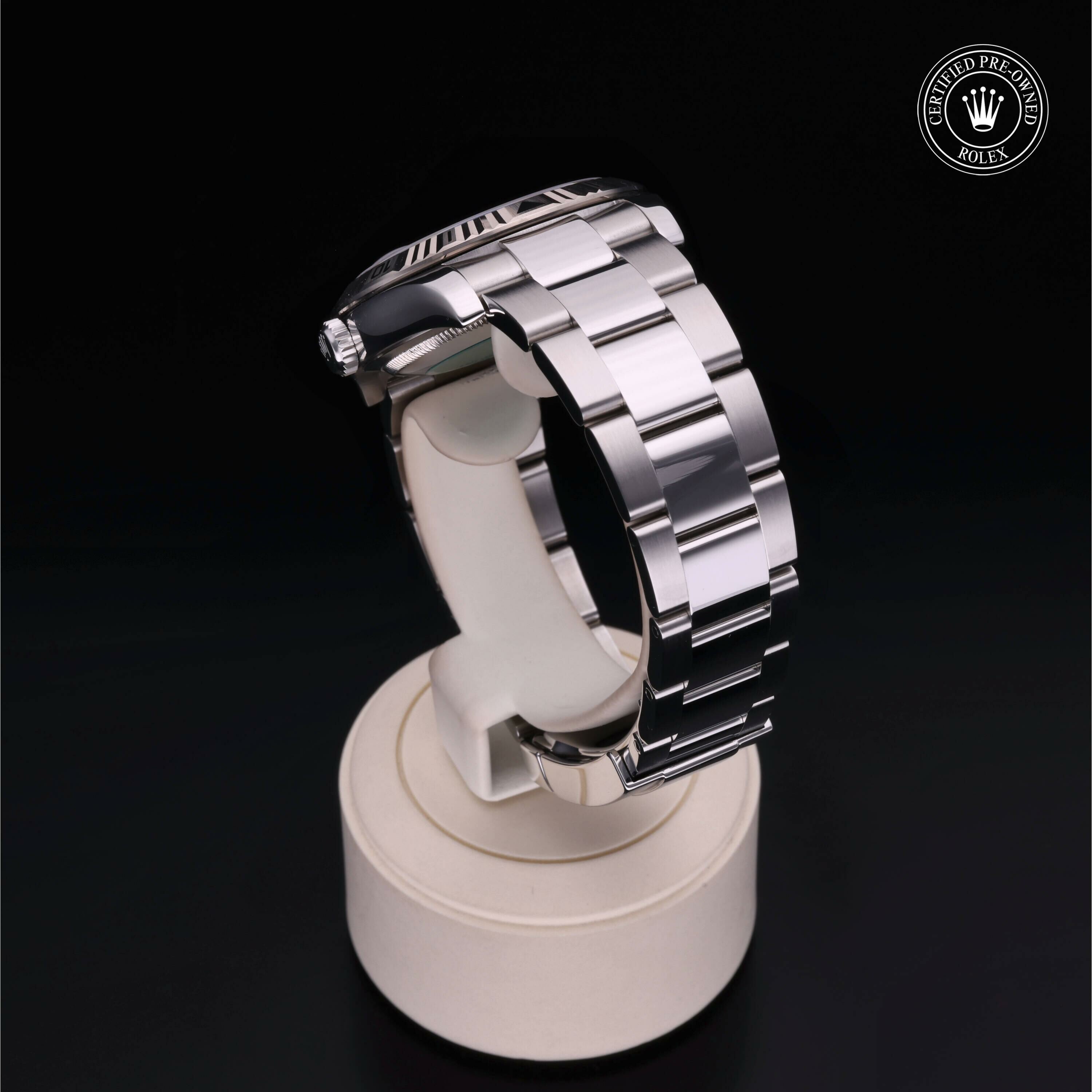 Rolex Datejust Turn-O-Graph en Rolesor 18 Carat Gris M116264-0011 chez Frojo - vue 16