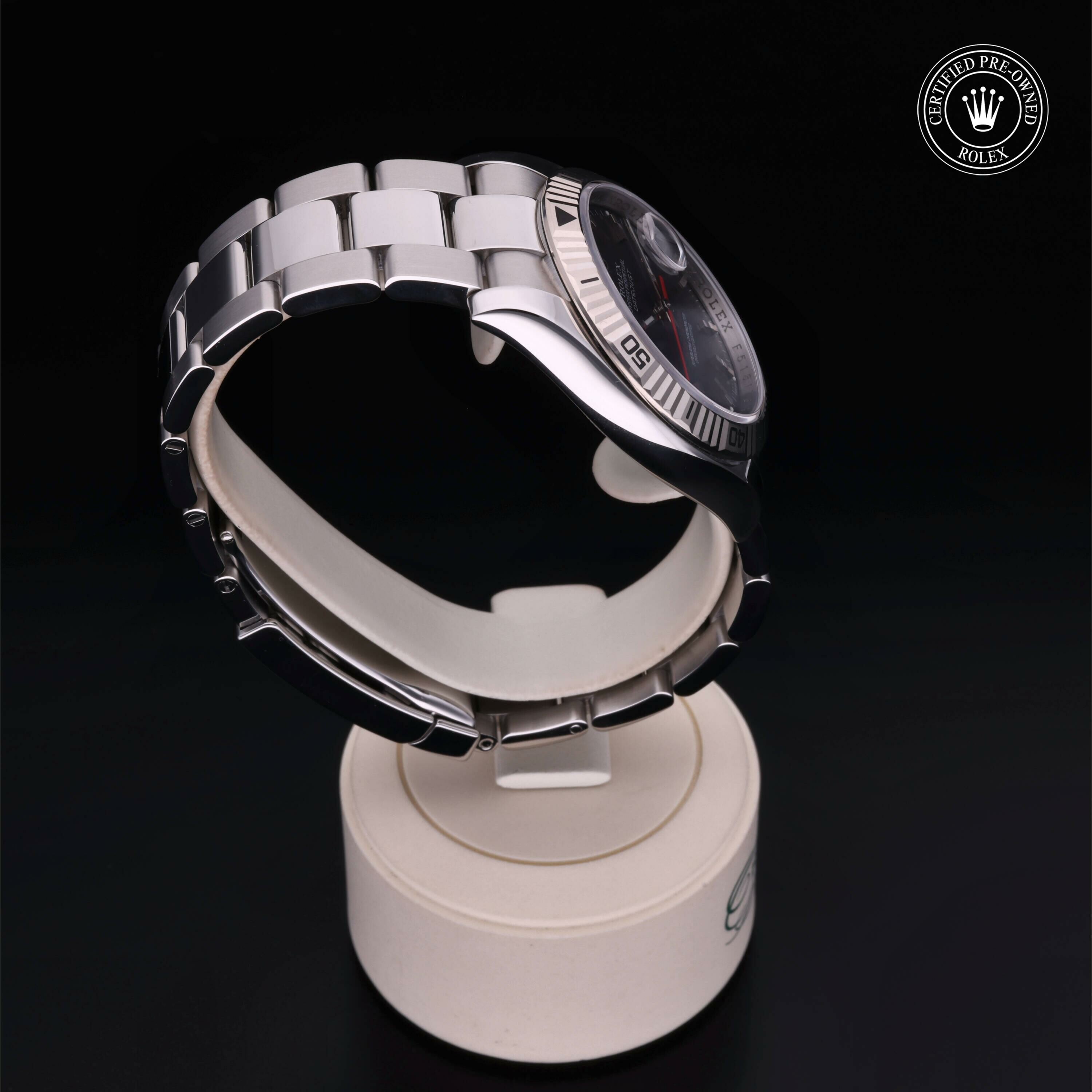 Rolex Datejust Turn-O-Graph en Rolesor 18 Carat Gris M116264-0011 chez Frojo - vue 27
