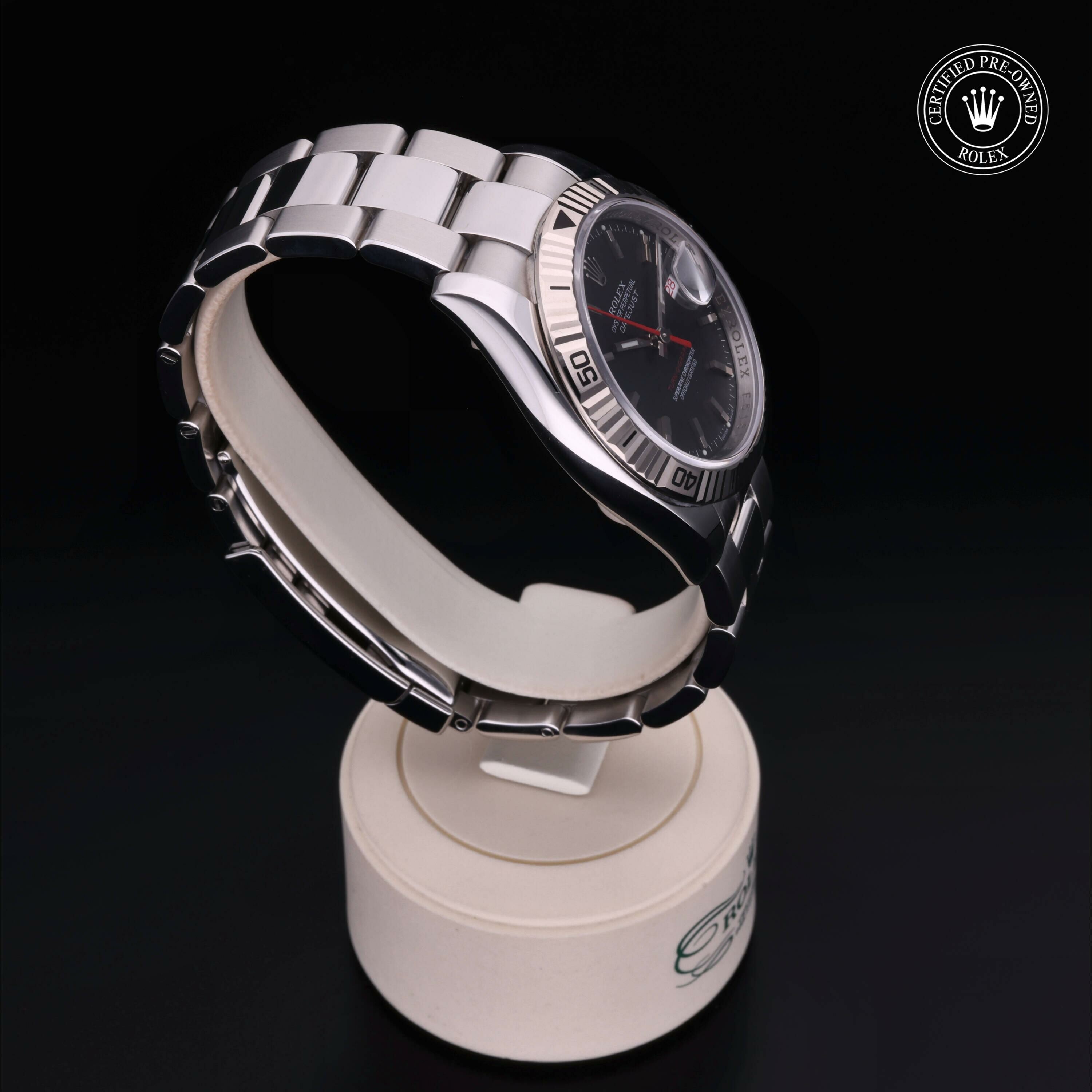 Rolex Datejust Turn-O-Graph en Rolesor 18 Carat Gris M116264-0011 chez Frojo - vue 29