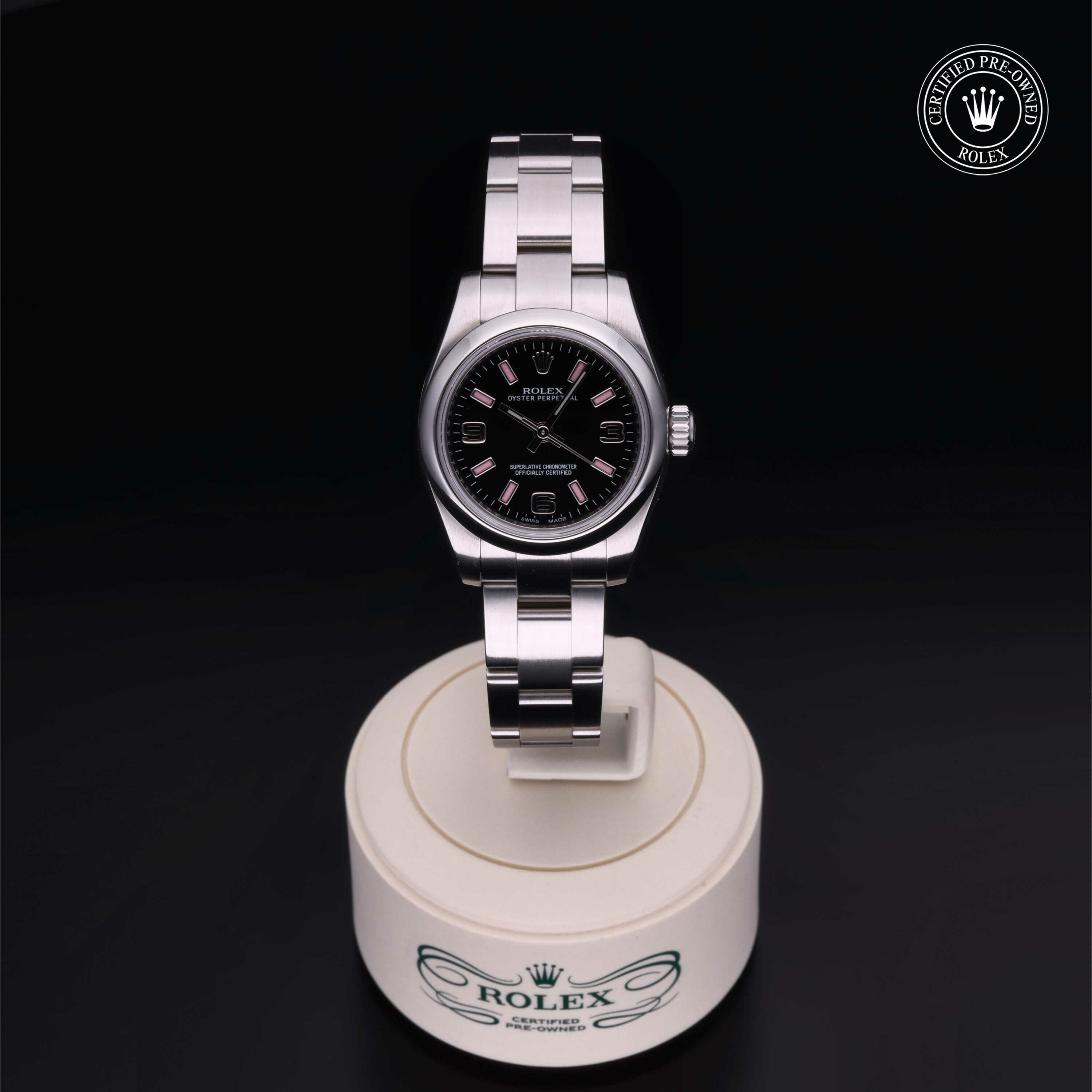 Rolex Oyster Perpetual 26 en Acier M176200-0009 chez Frojo