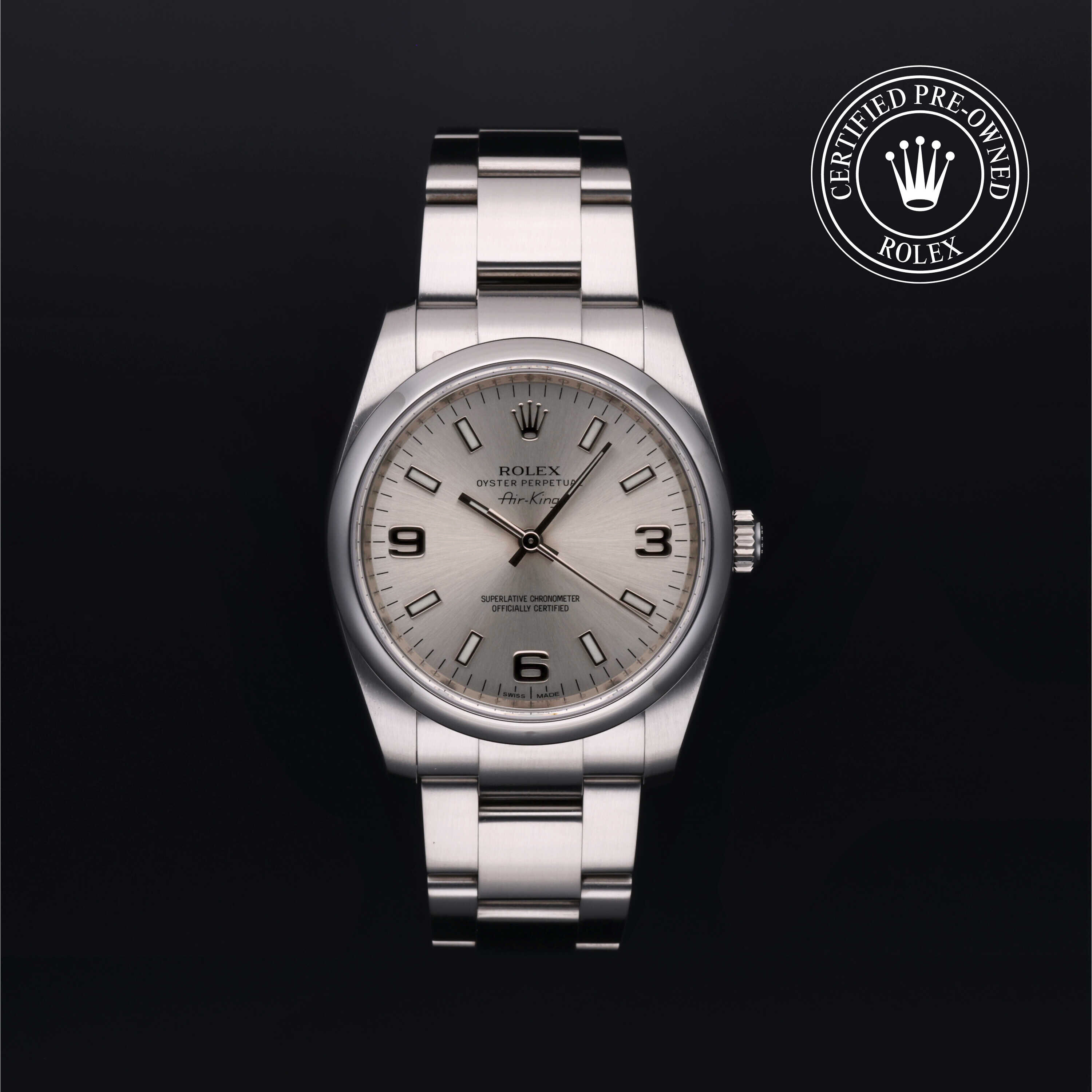 Rolex Air King 34 chez Frojo