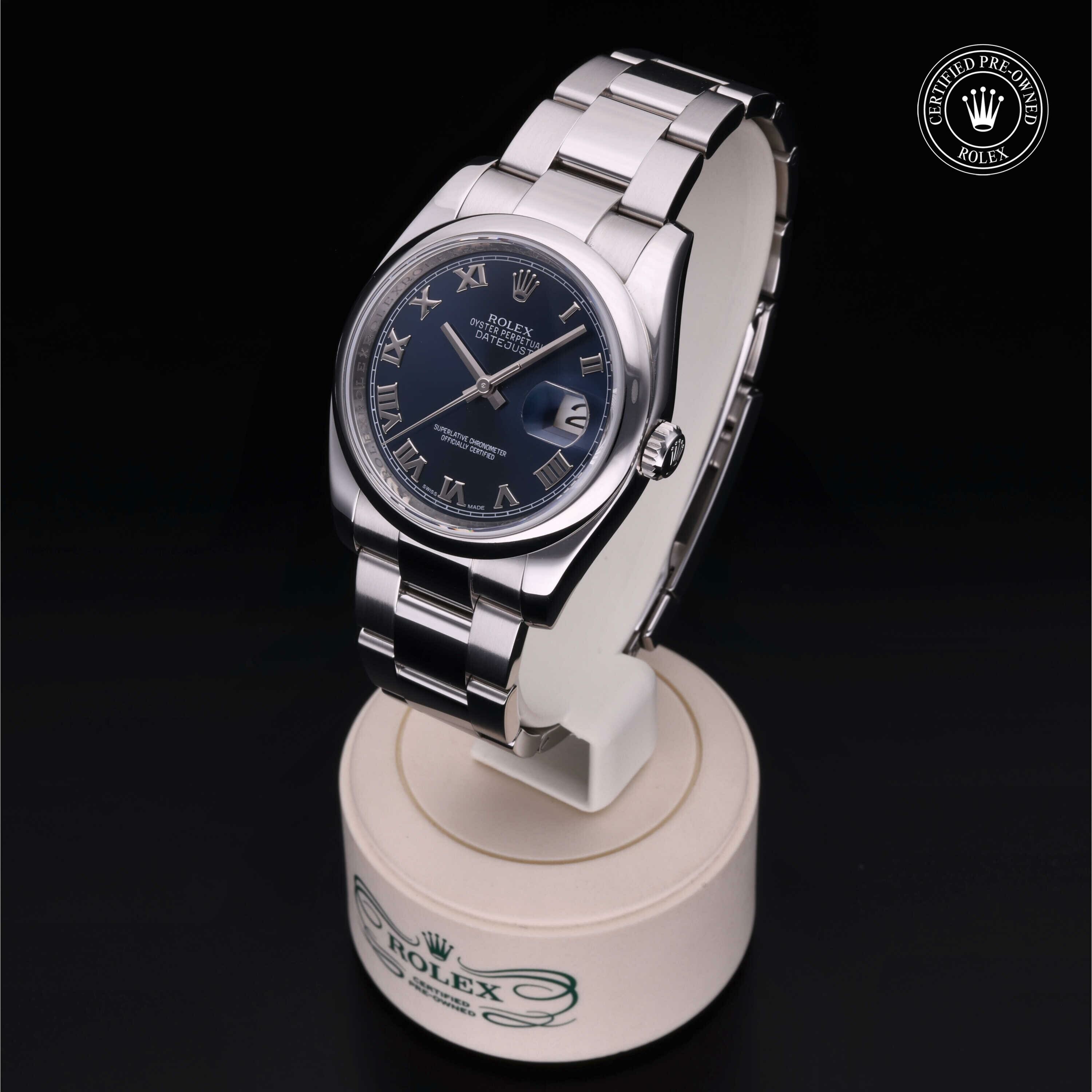 Rolex Datejust 36 en Acier M116200-0062 chez Frojo - vue 4