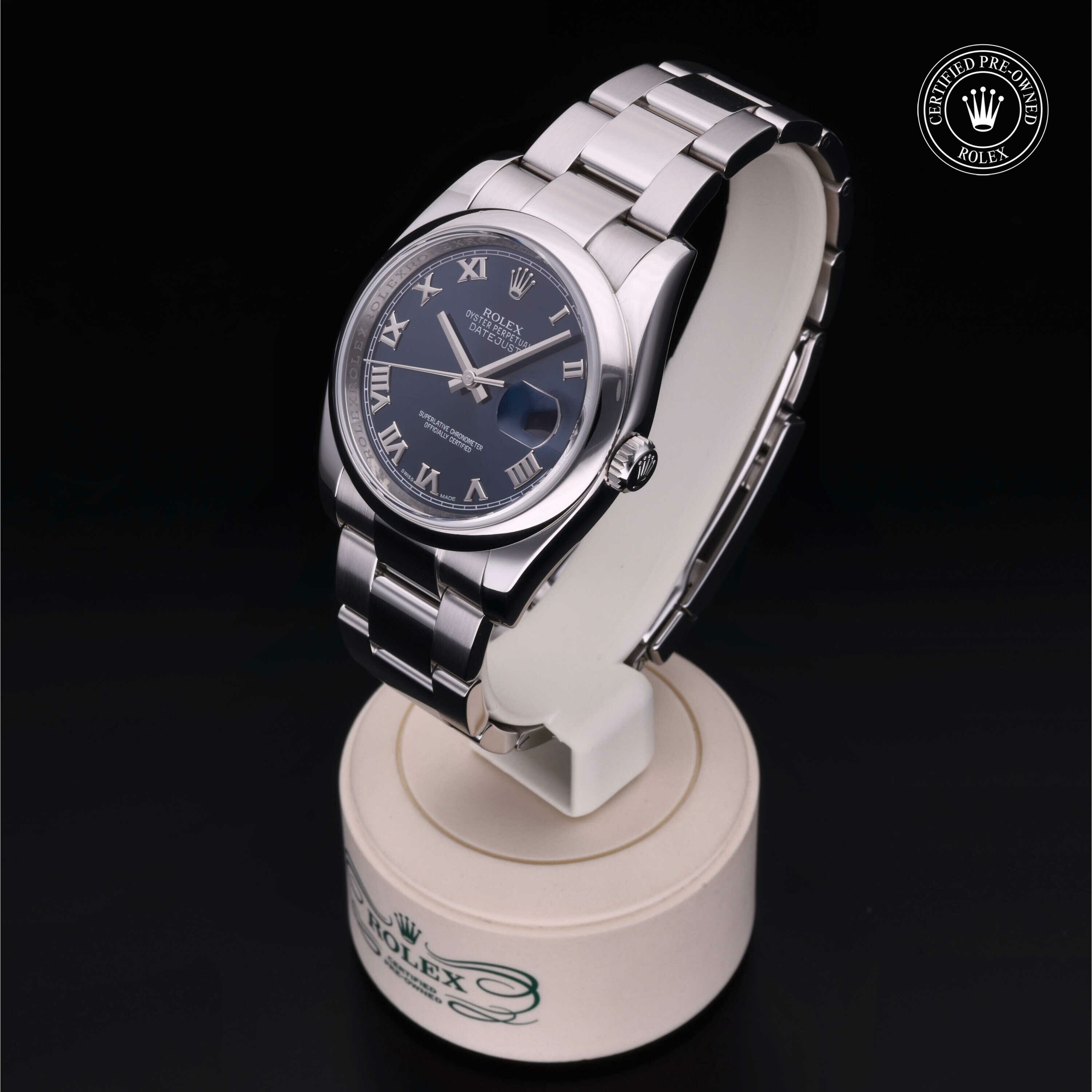 Rolex Datejust 36 en Acier M116200-0062 chez Frojo - vue 5
