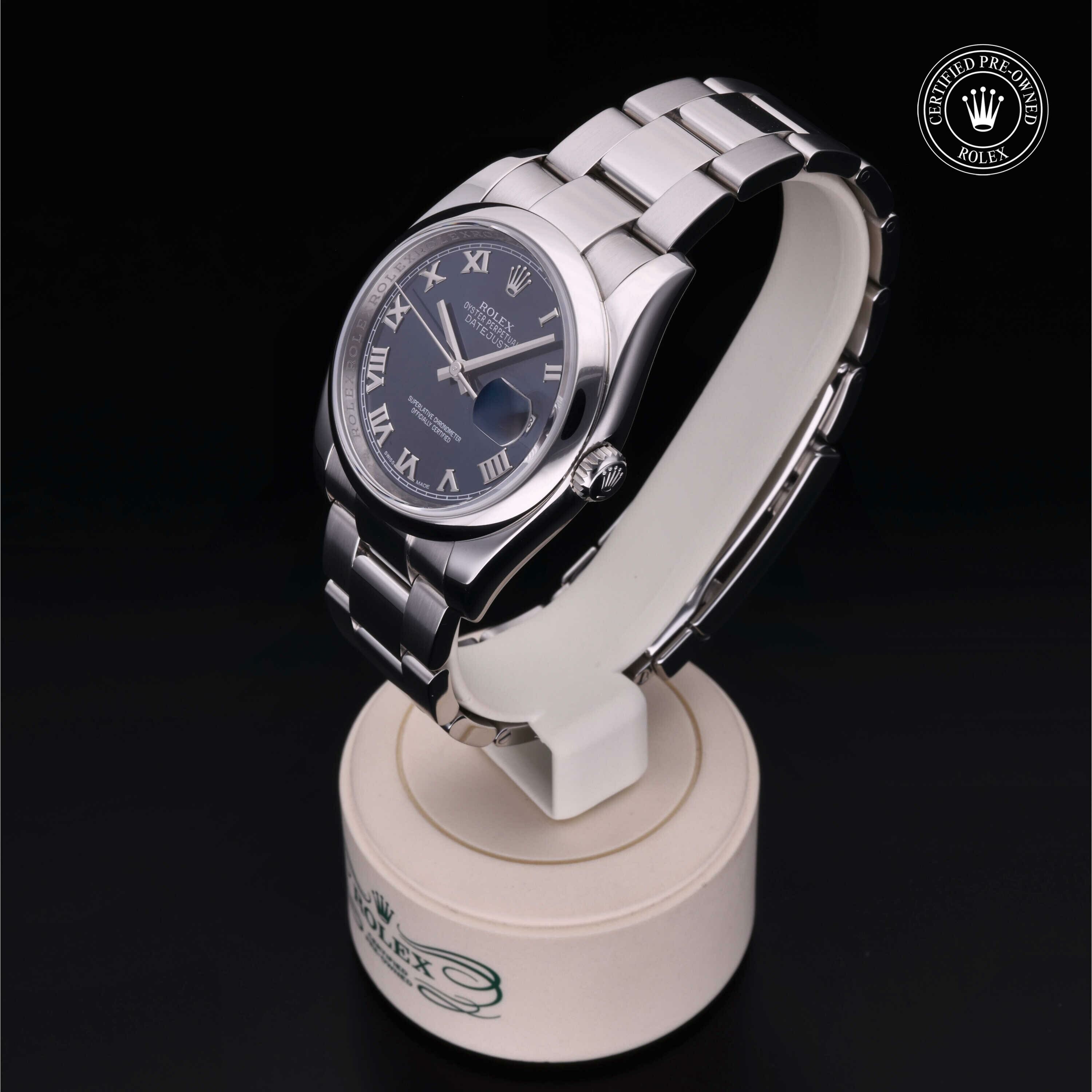 Rolex Datejust 36 en Acier M116200-0062 chez Frojo - vue 6