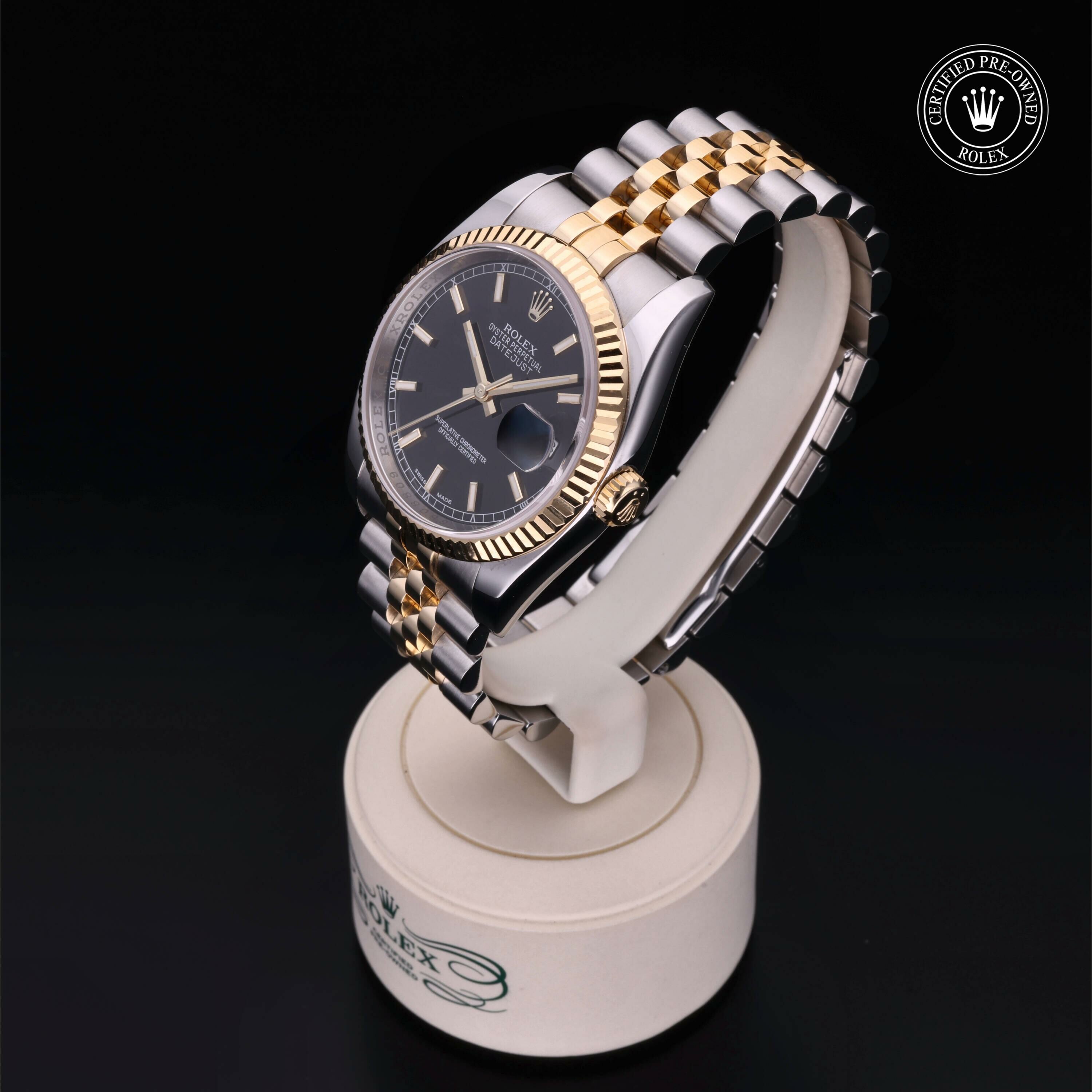 Rolex Datejust 36 en Rolesor 18 Carat Jaune M116233-0199 chez Frojo - vue 6