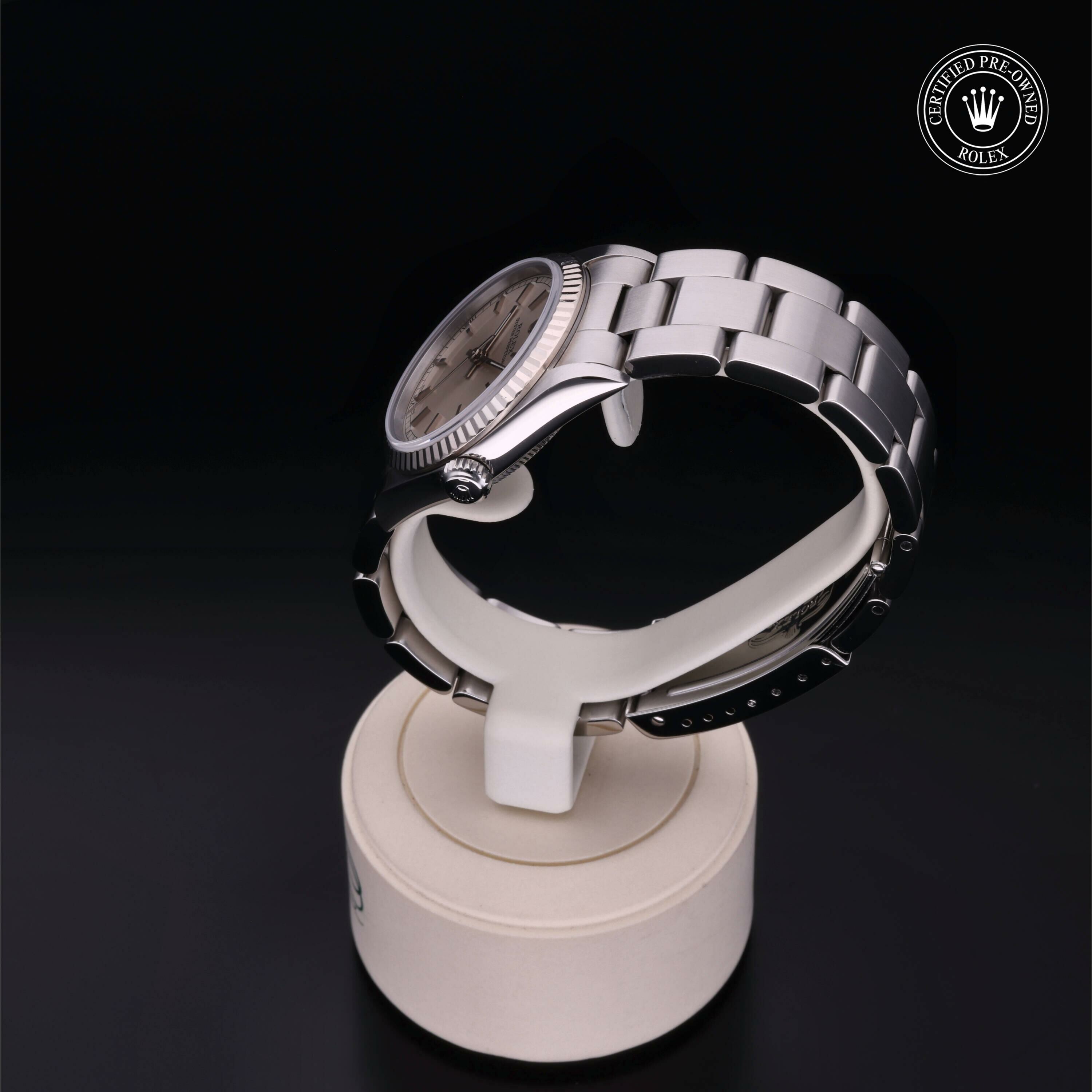 Rolex Oyster Perpetual 31 en Rolesor 18 Carat Gris M77014-0021 chez Frojo - vue 11