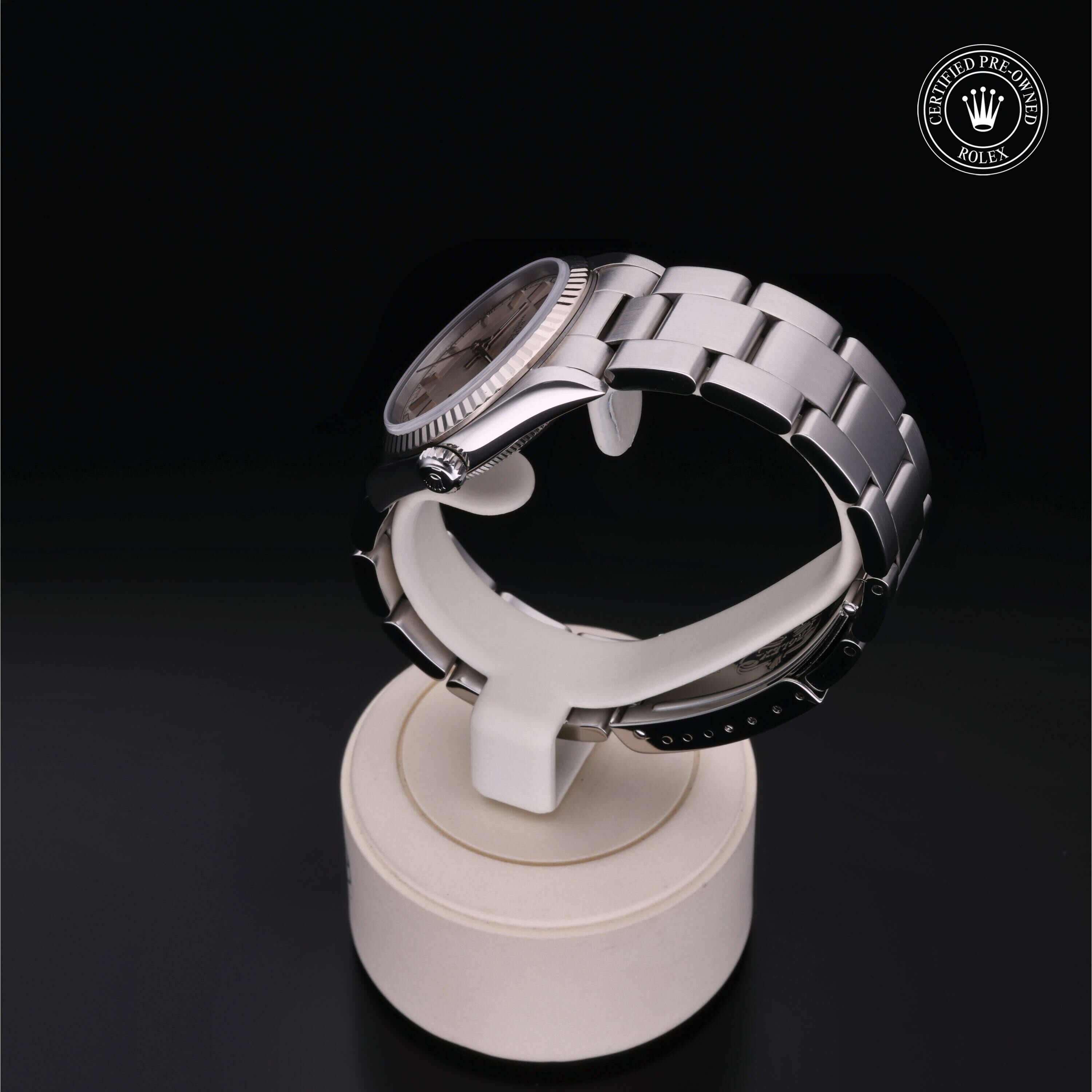 Rolex Oyster Perpetual 31 en Rolesor 18 Carat Gris M77014-0021 chez Frojo - vue 12