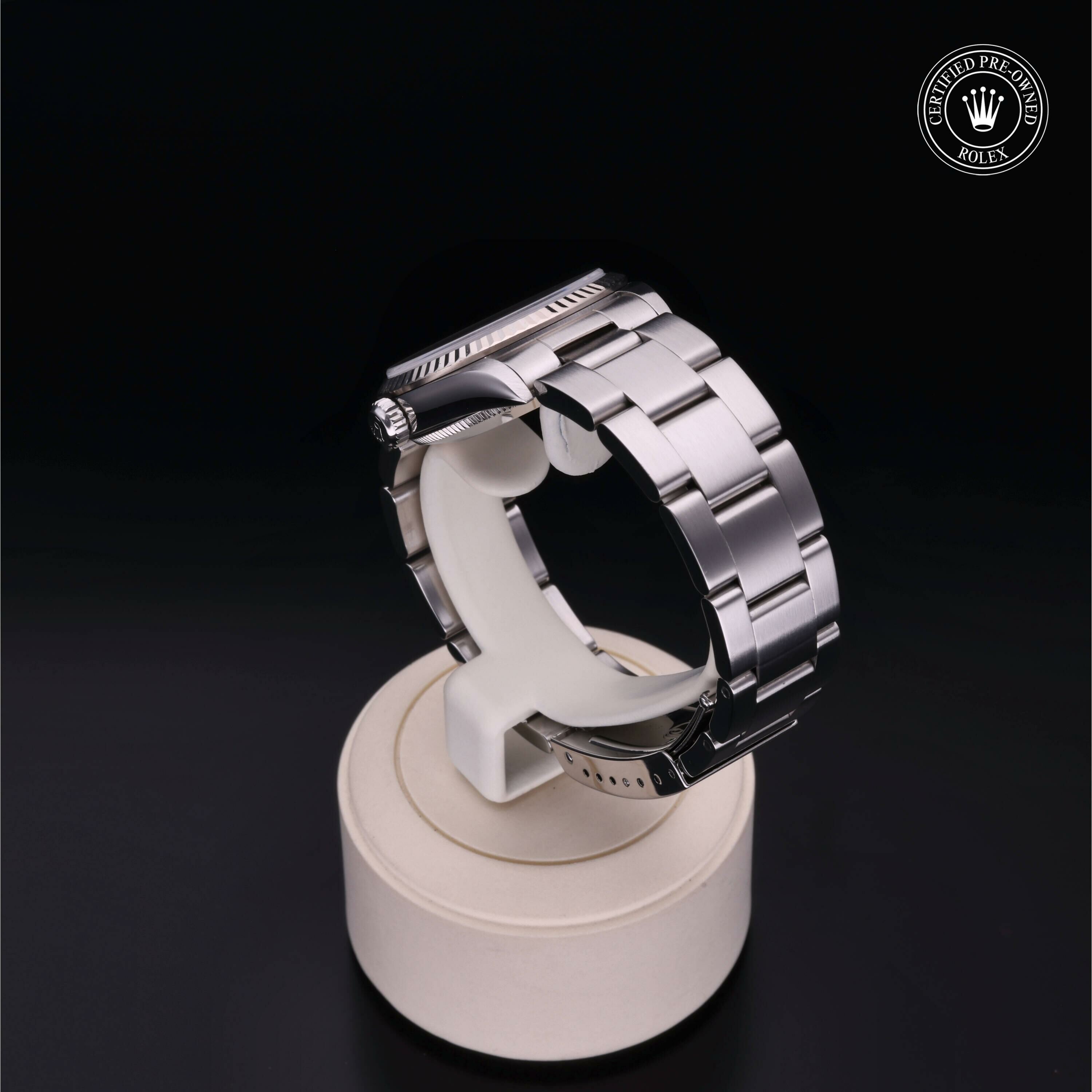 Rolex Oyster Perpetual 31 en Rolesor 18 Carat Gris M77014-0021 chez Frojo - vue 15