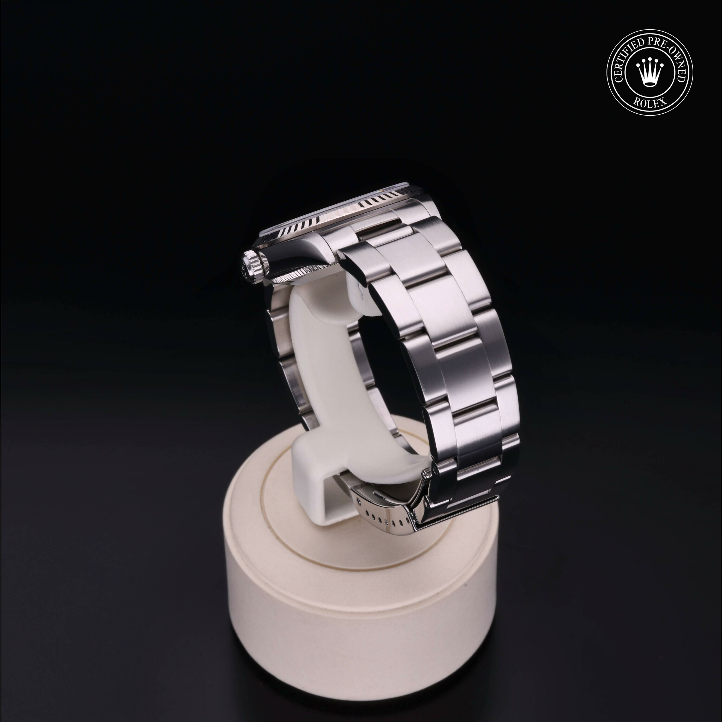 Rolex Oyster Perpetual 31 en Rolesor 18 Carat Gris M77014-0021 chez Frojo - vue 16