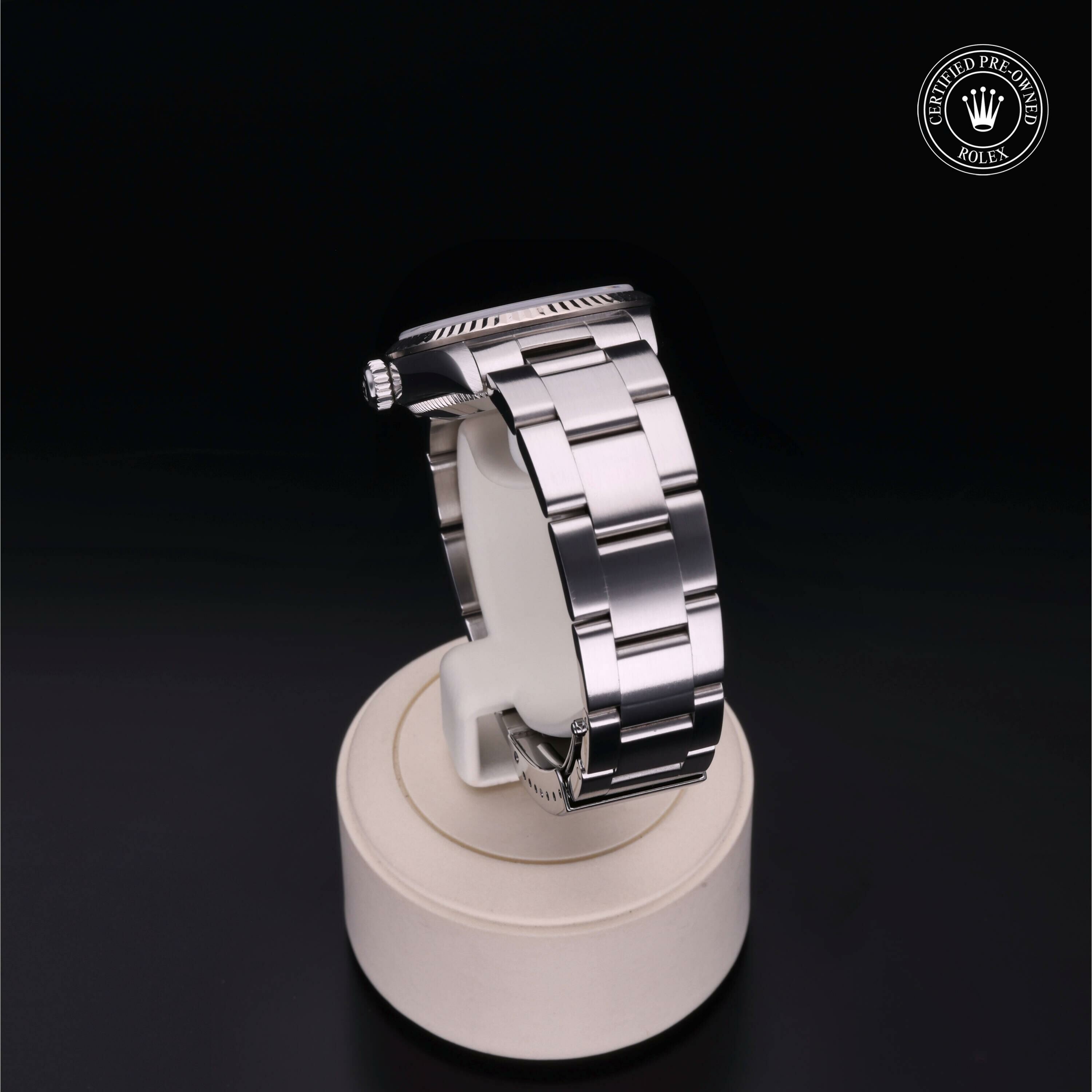 Rolex Oyster Perpetual 31 en Rolesor 18 Carat Gris M77014-0021 chez Frojo - vue 17