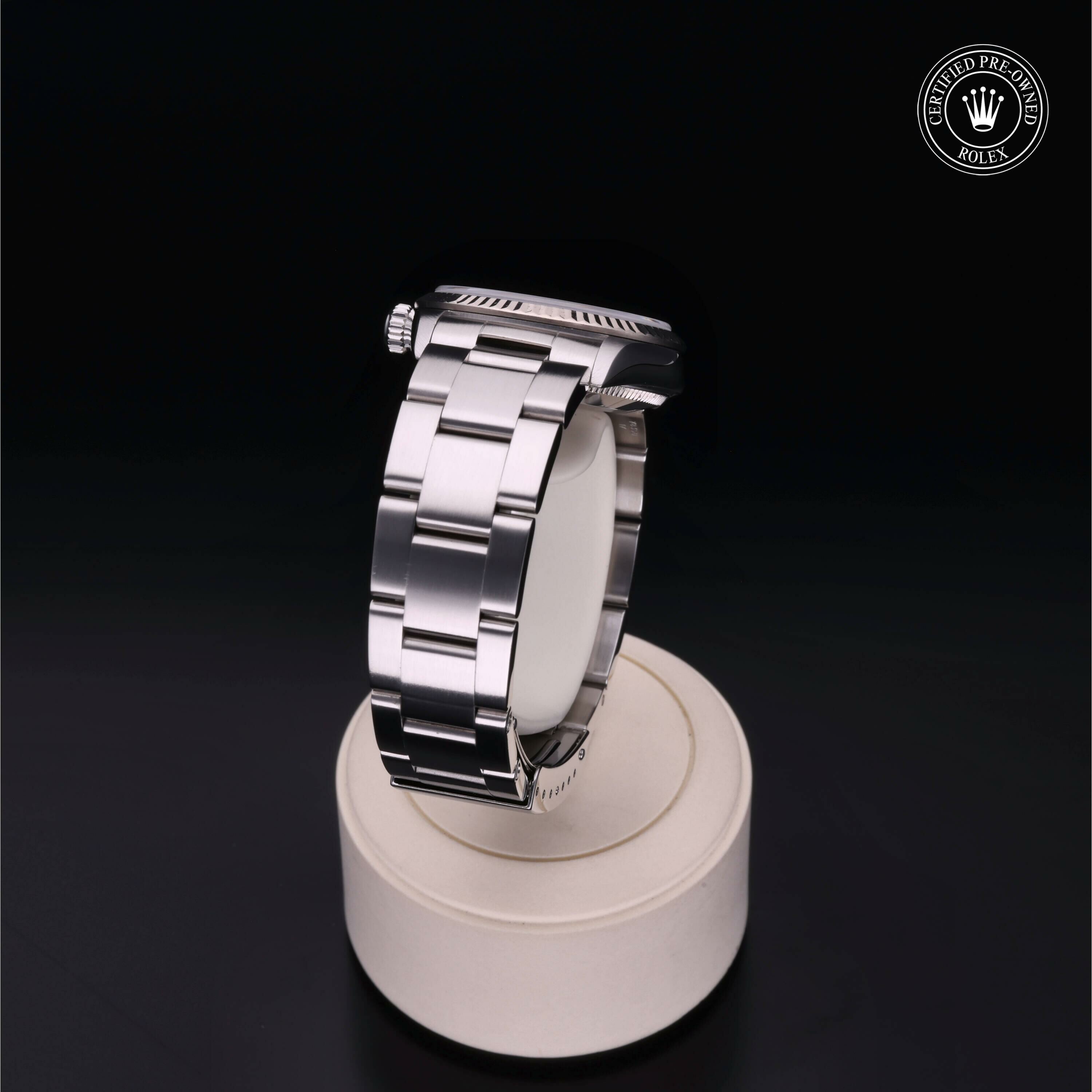 Rolex Oyster Perpetual 31 en Rolesor 18 Carat Gris M77014-0021 chez Frojo - vue 20