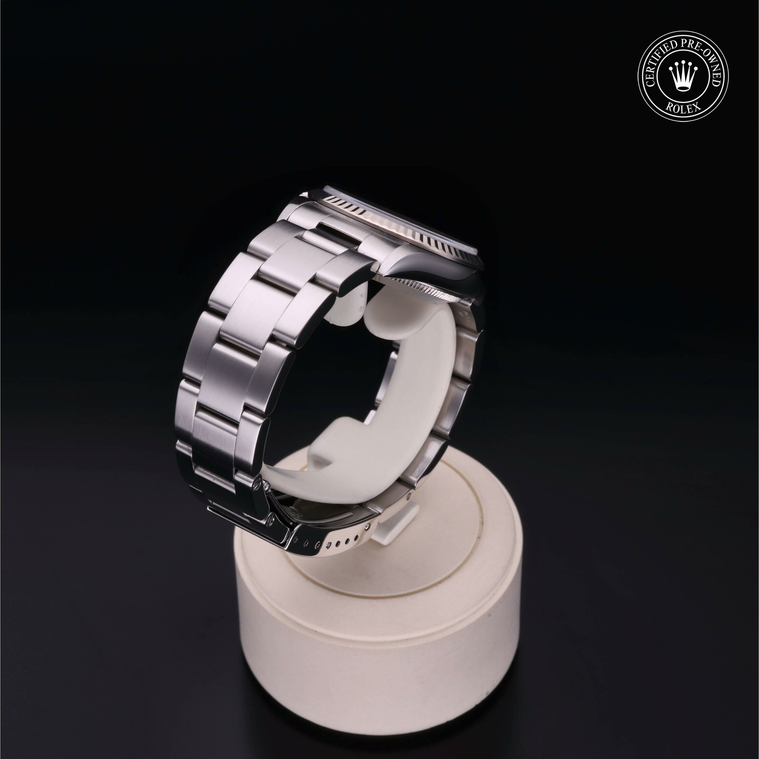 Rolex Oyster Perpetual 31 en Rolesor 18 Carat Gris M77014-0021 chez Frojo - vue 22