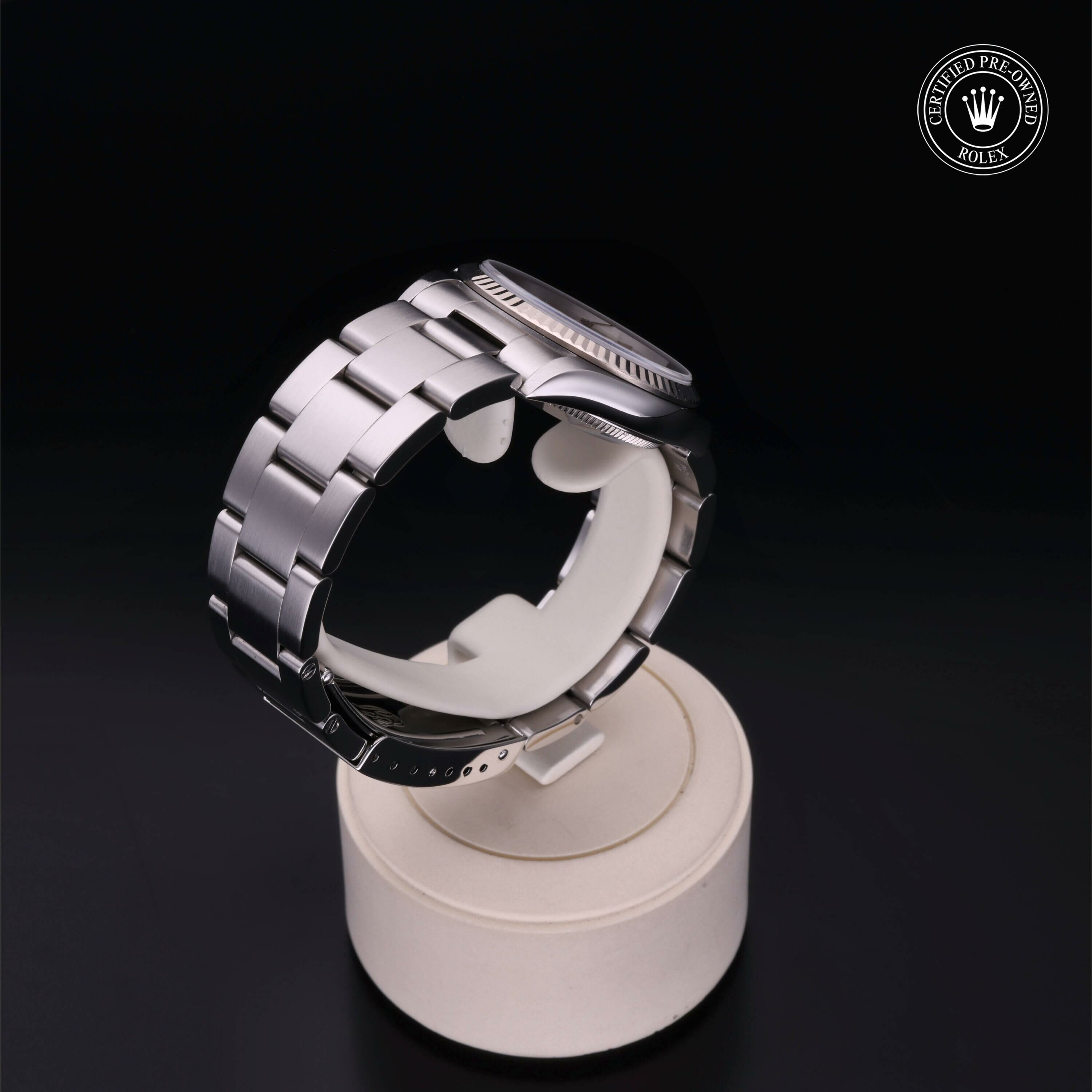 Rolex Oyster Perpetual 31 en Rolesor 18 Carat Gris M77014-0021 chez Frojo - vue 23