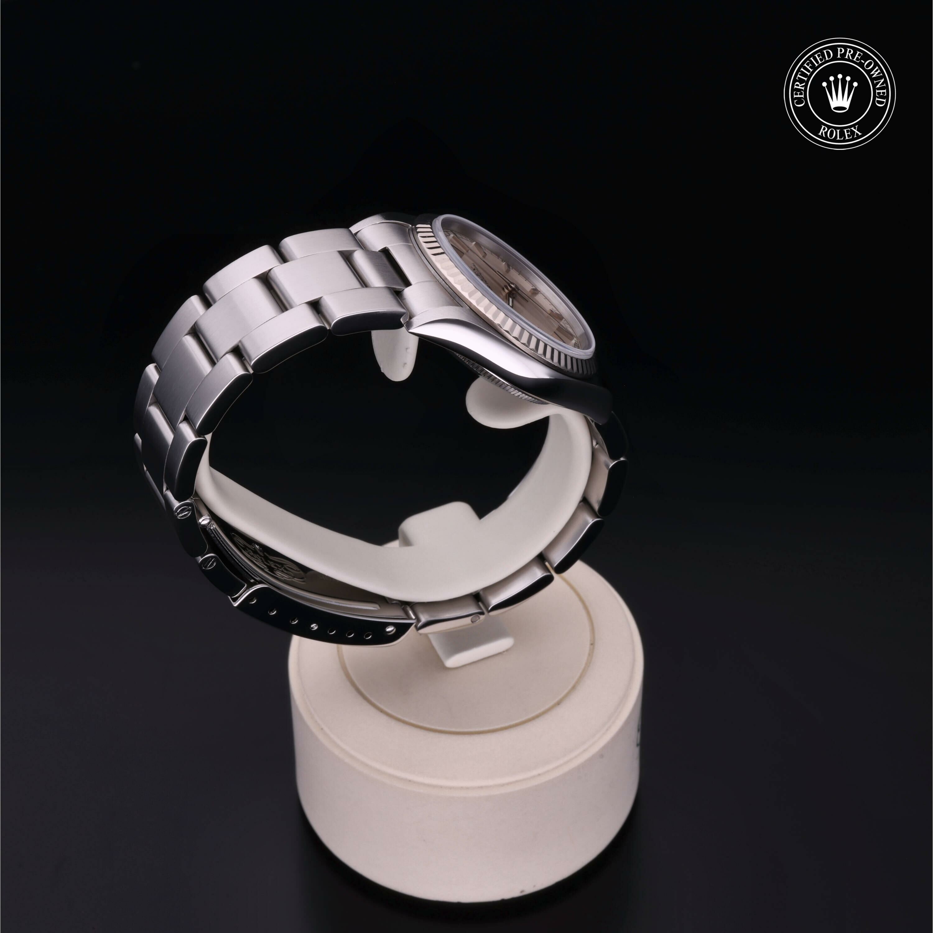 Rolex Oyster Perpetual 31 en Rolesor 18 Carat Gris M77014-0021 chez Frojo - vue 25