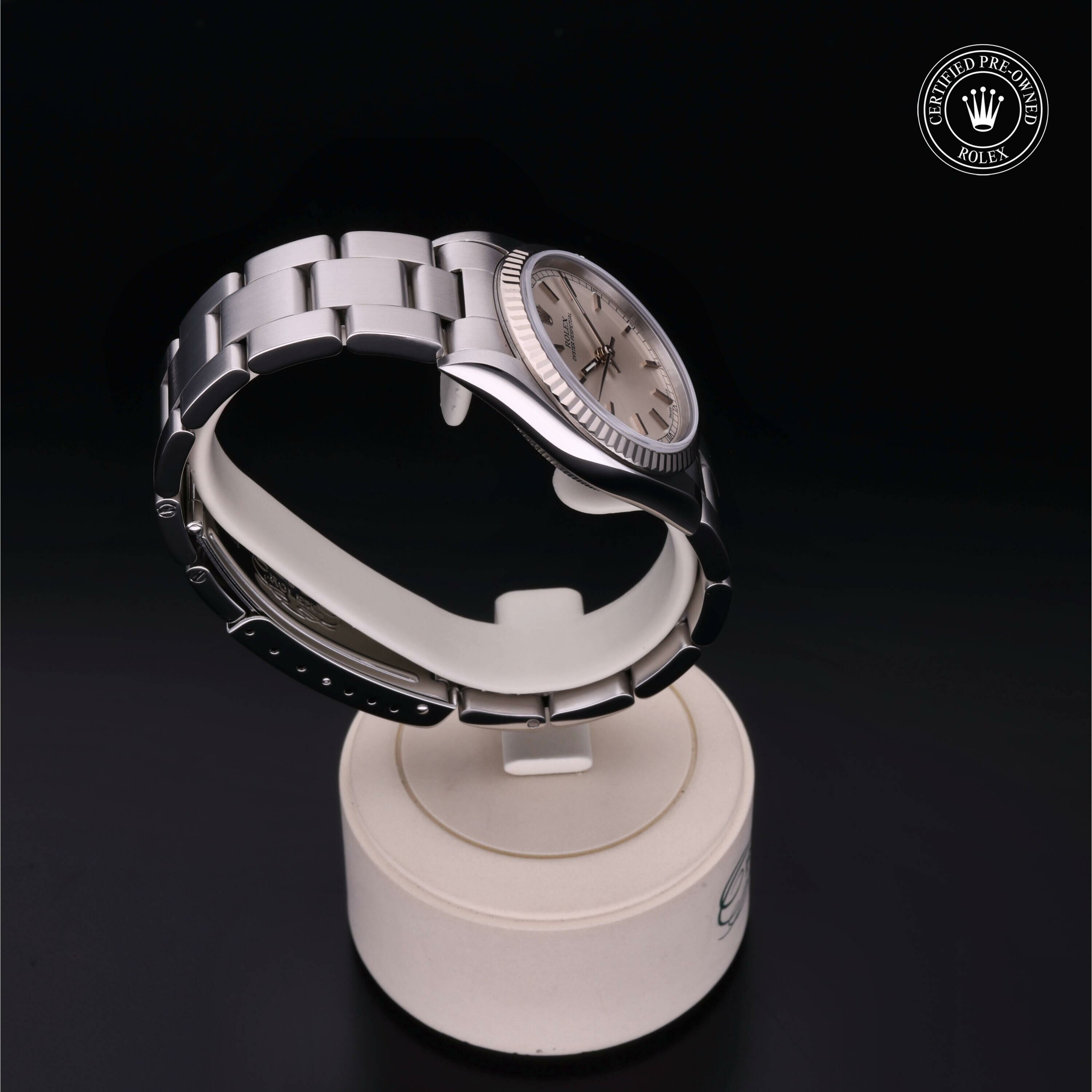 Rolex Oyster Perpetual 31 en Rolesor 18 Carat Gris M77014-0021 chez Frojo - vue 27