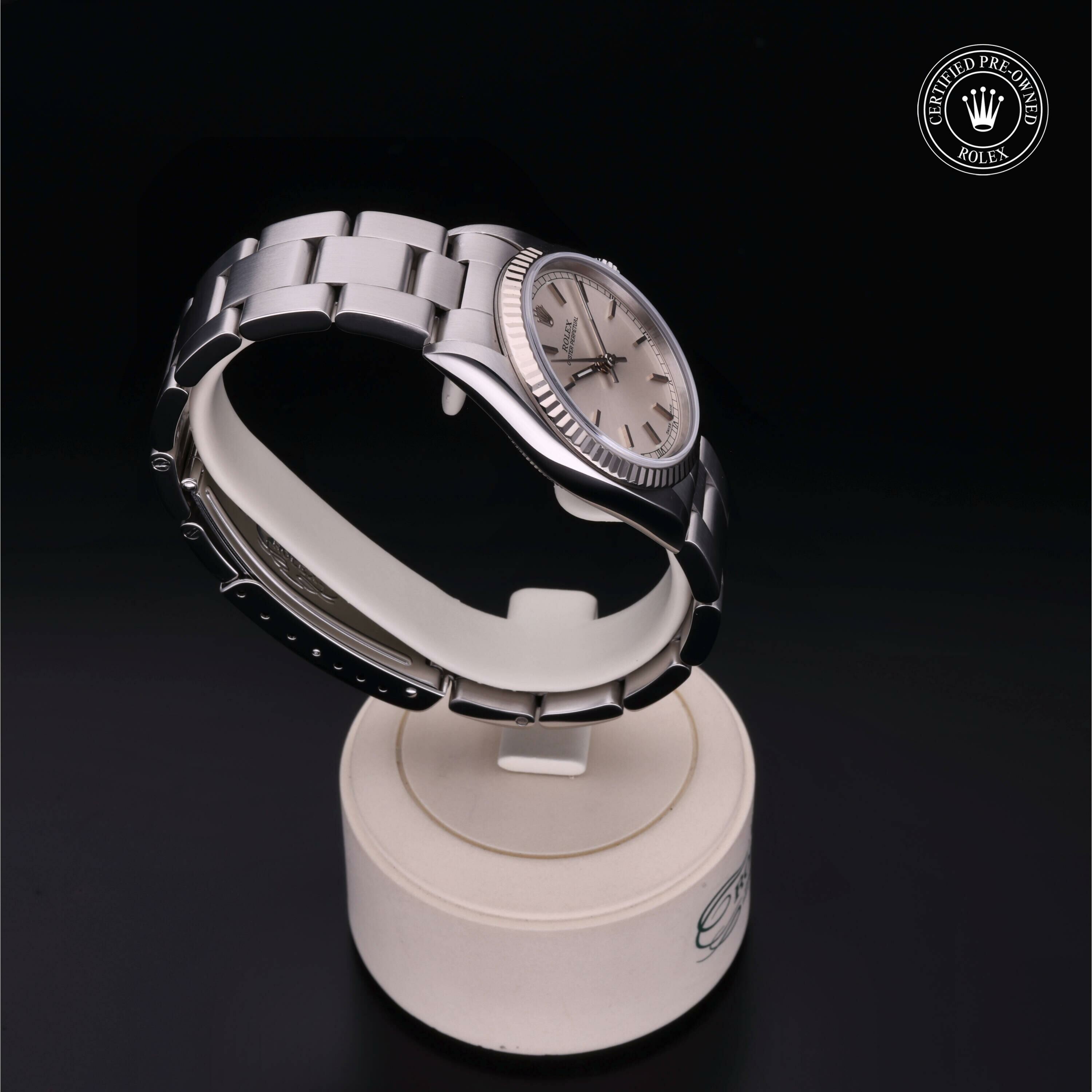 Rolex Oyster Perpetual 31 en Rolesor 18 Carat Gris M77014-0021 chez Frojo - vue 28