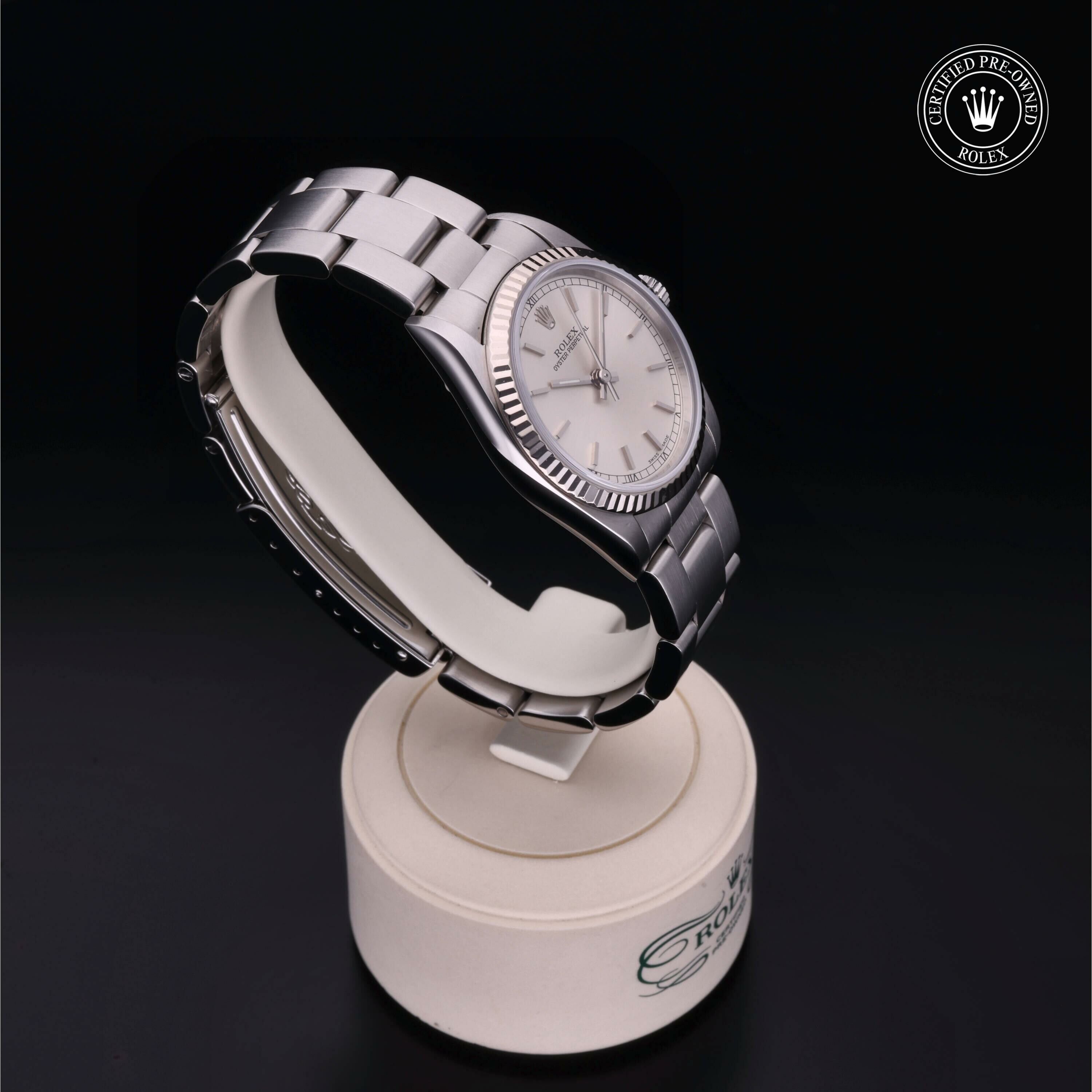 Rolex Oyster Perpetual 31 en Rolesor 18 Carat Gris M77014-0021 chez Frojo - vue 30