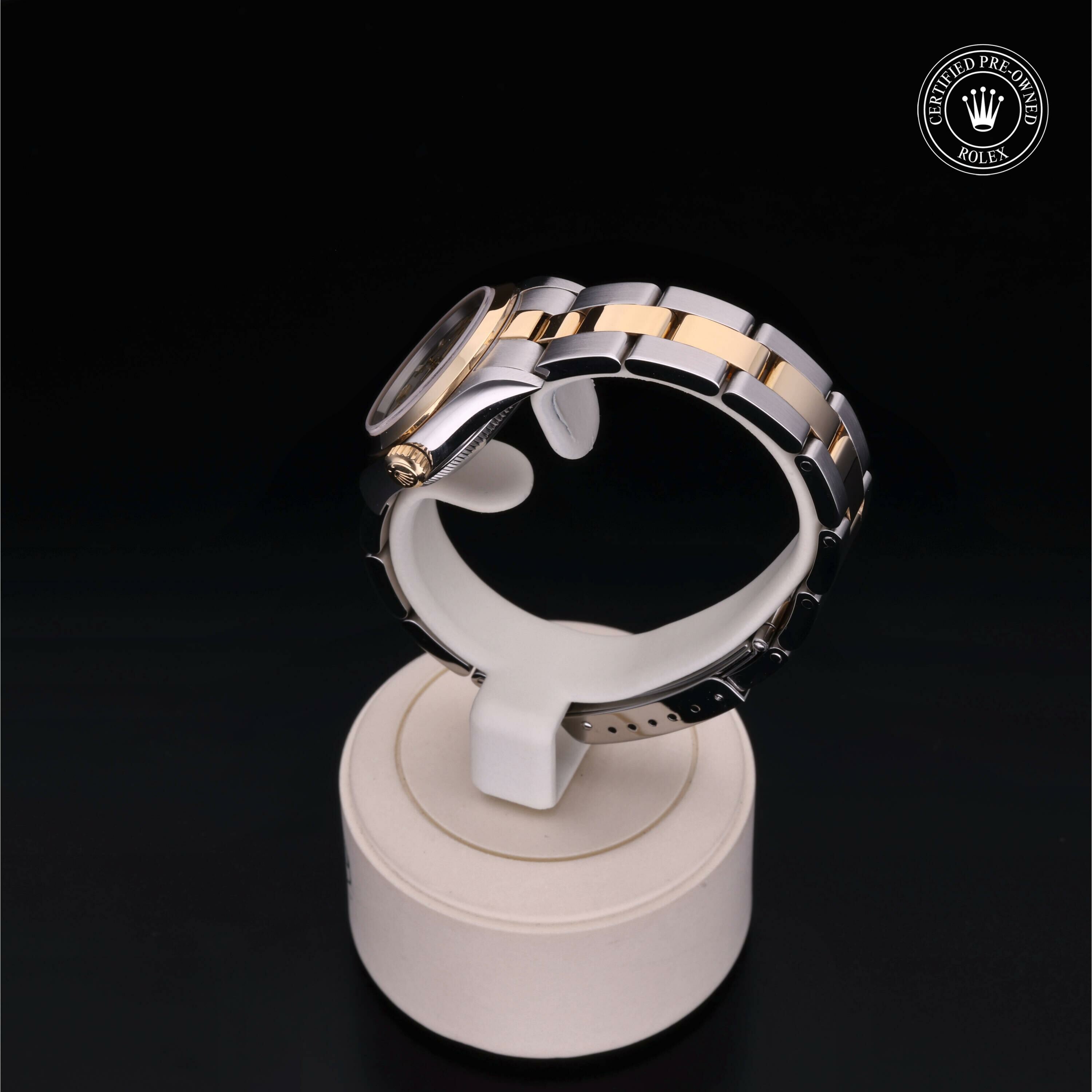 Rolex Oyster Perpetual 24 en Rolesor 18 Carat Jaune M76183-0026 chez Frojo - vue 12