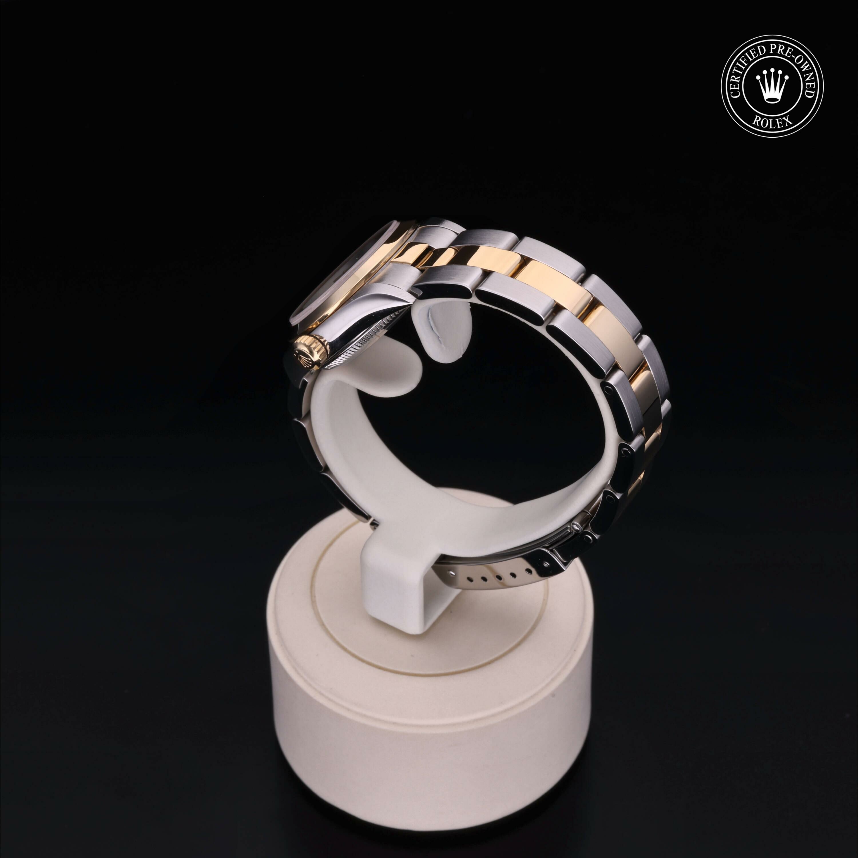Rolex Oyster Perpetual 24 en Rolesor 18 Carat Jaune M76183-0026 chez Frojo - vue 13