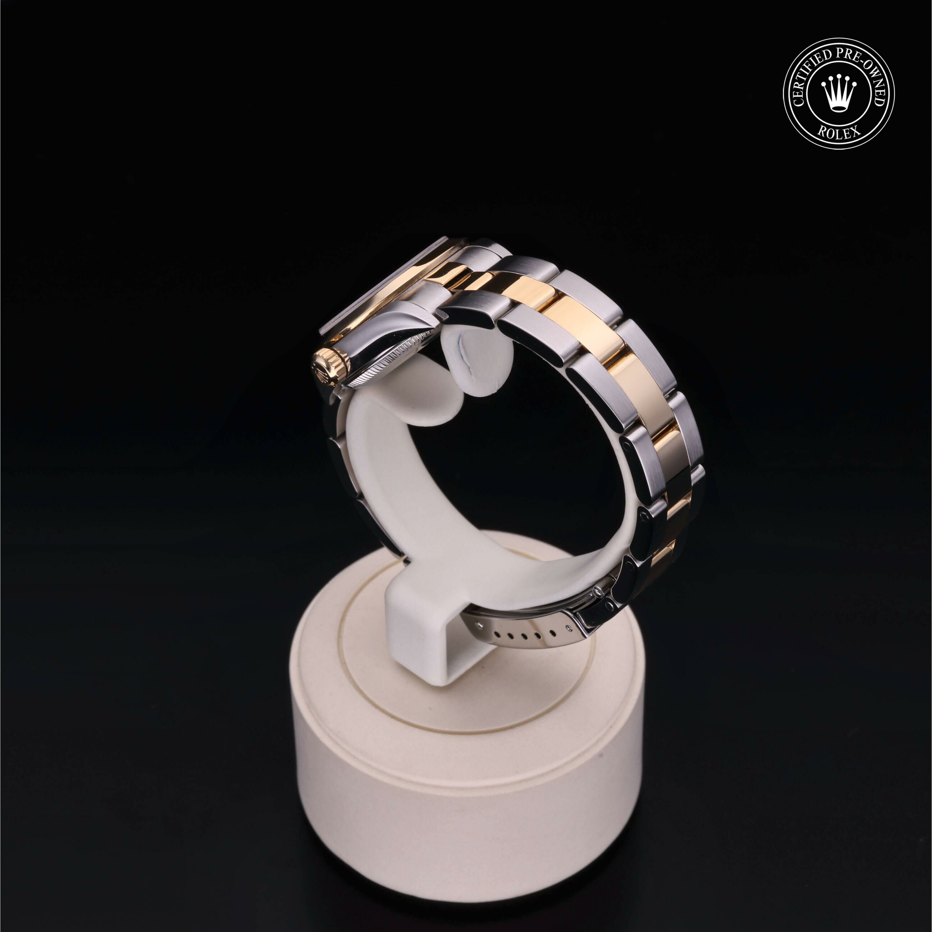 Rolex Oyster Perpetual 24 en Rolesor 18 Carat Jaune M76183-0026 chez Frojo - vue 14