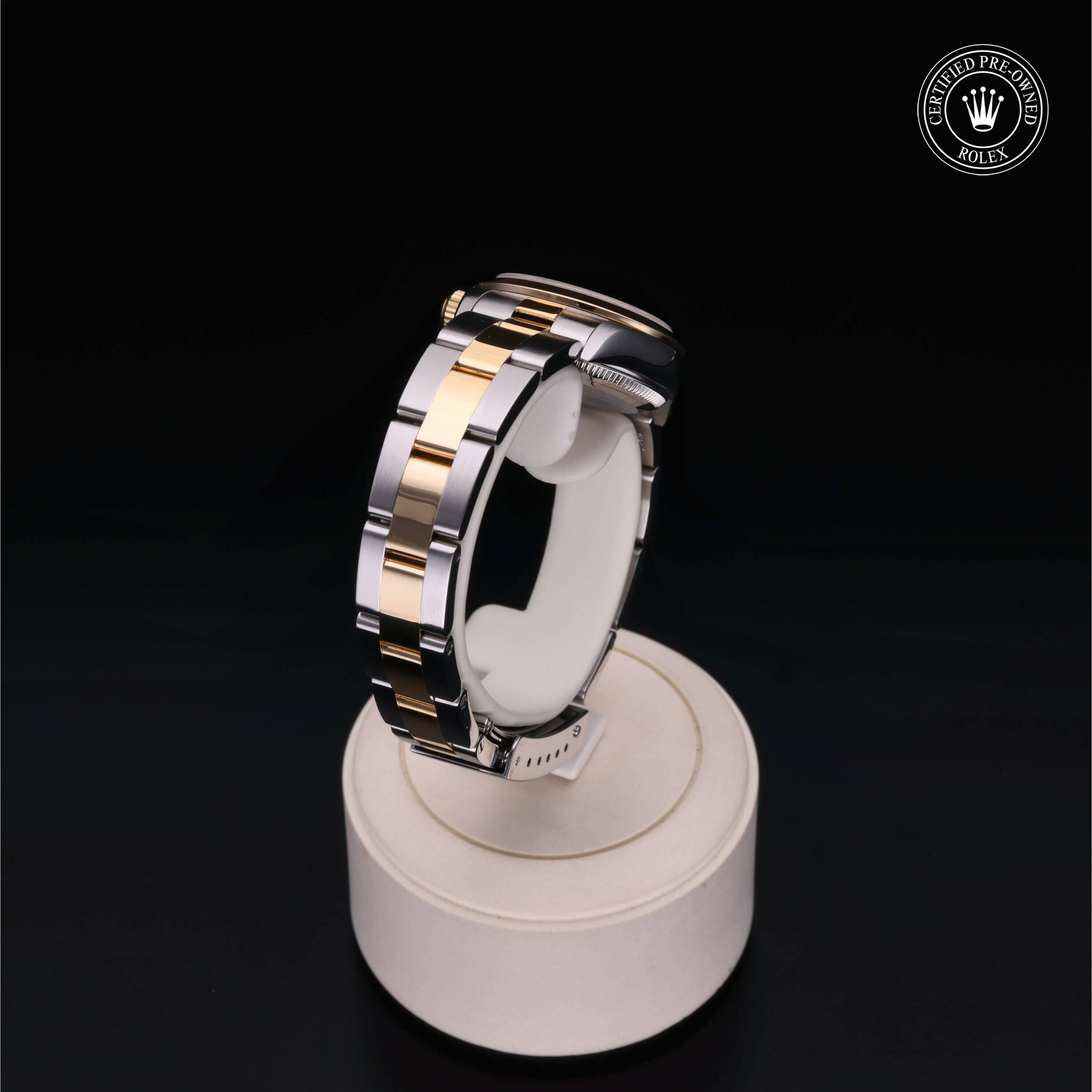 Rolex Oyster Perpetual 24 en Rolesor 18 Carat Jaune M76183-0026 chez Frojo - vue 21