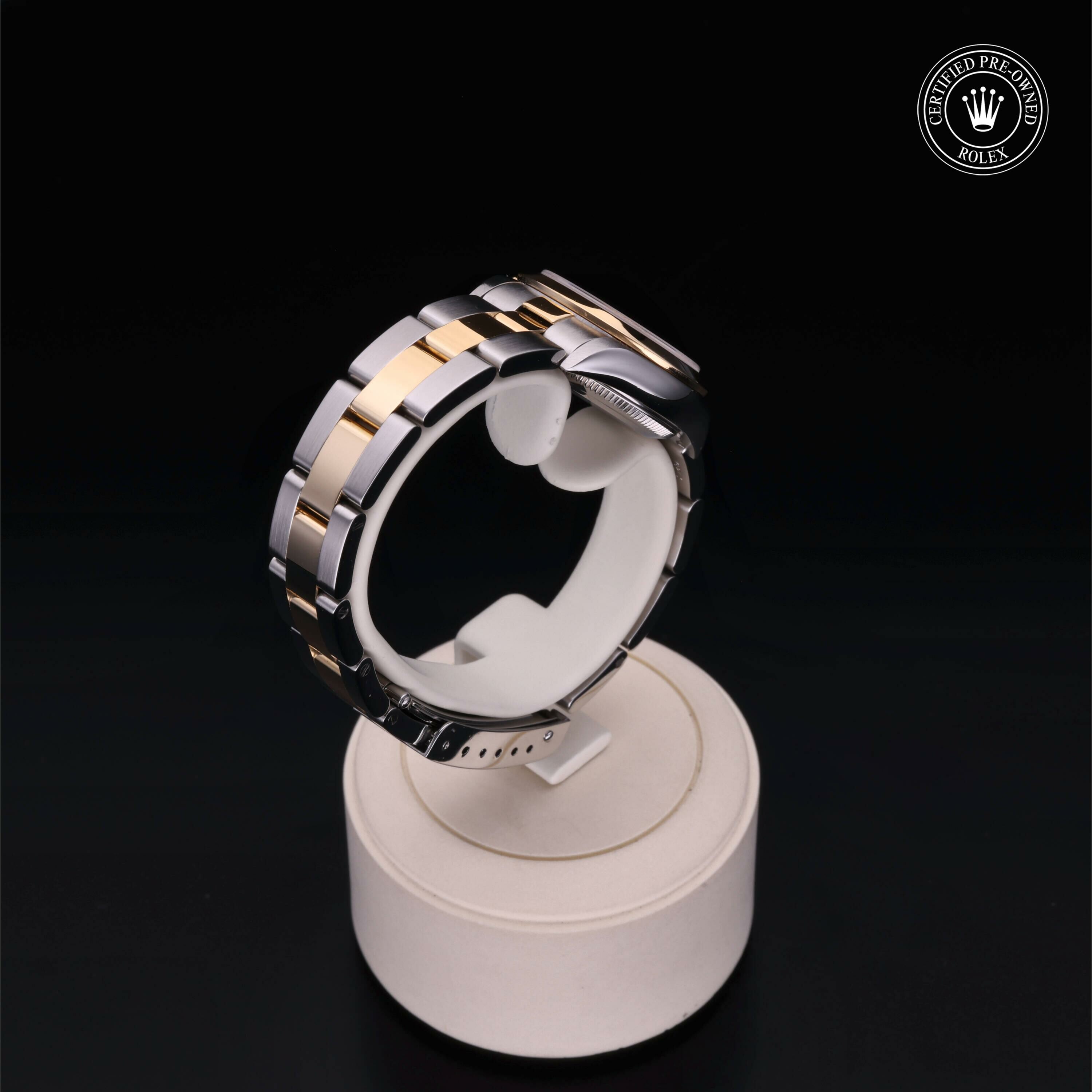 Rolex Oyster Perpetual 24 en Rolesor 18 Carat Jaune M76183-0026 chez Frojo - vue 23
