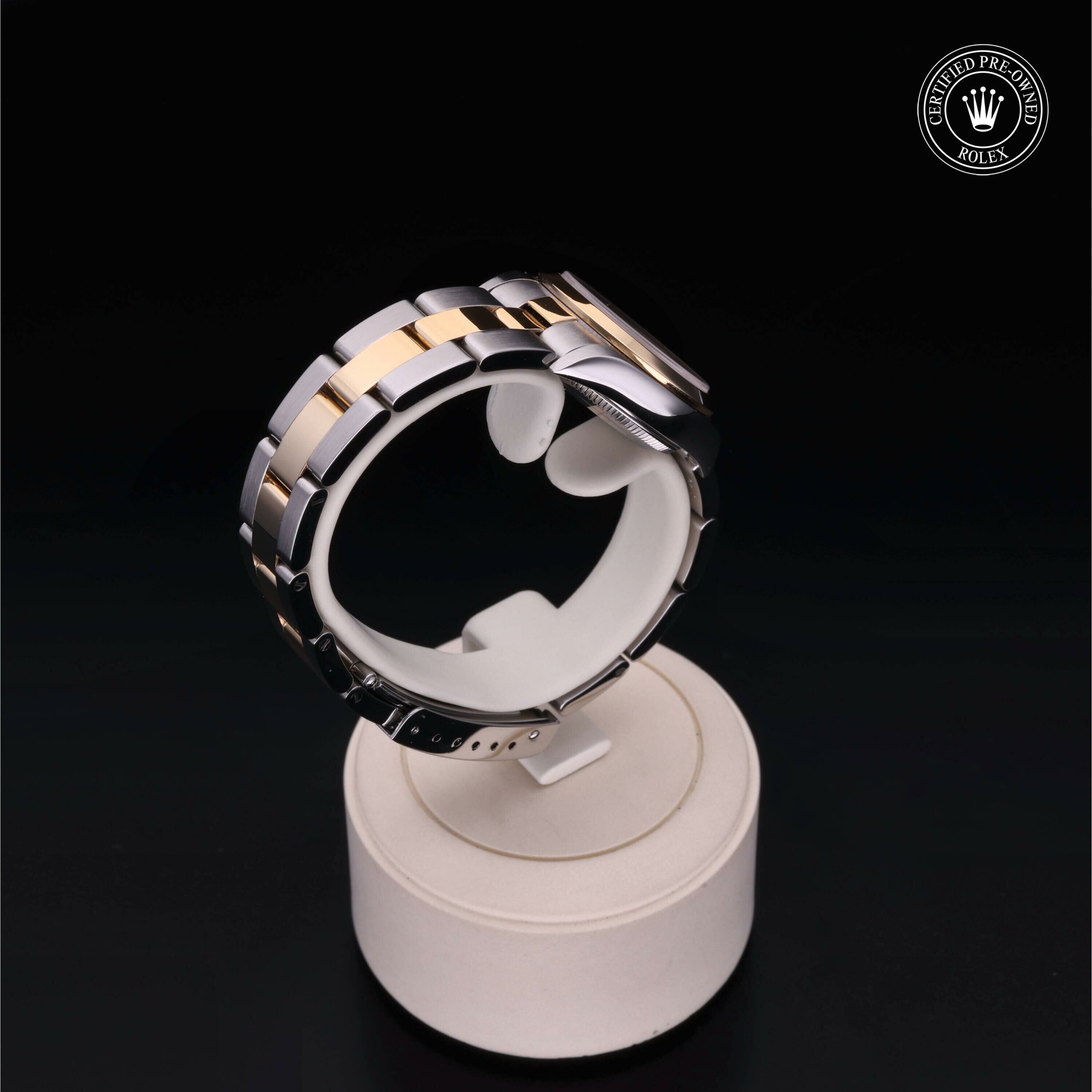 Rolex Oyster Perpetual 24 en Rolesor 18 Carat Jaune M76183-0026 chez Frojo - vue 24