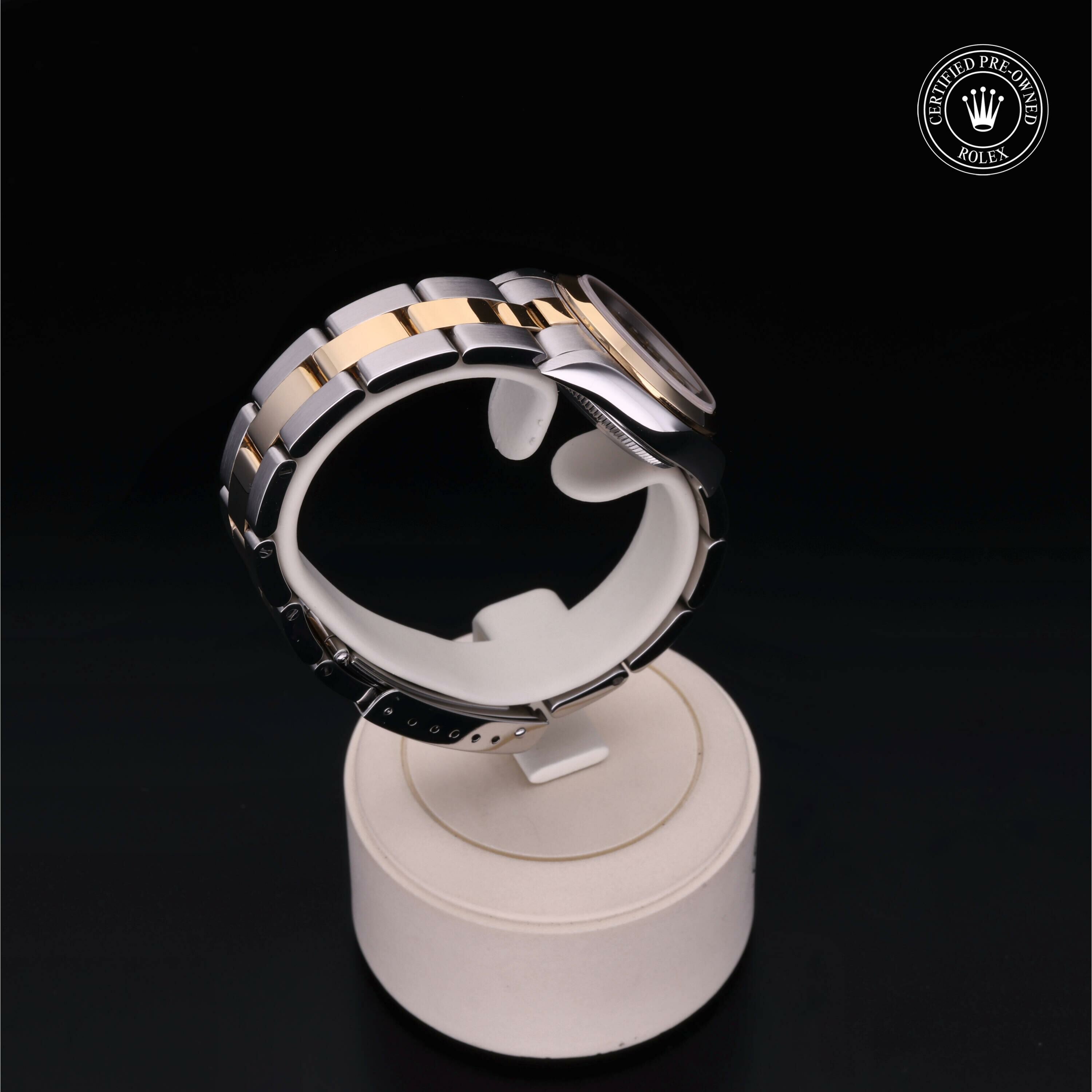 Rolex Oyster Perpetual 24 en Rolesor 18 Carat Jaune M76183-0026 chez Frojo - vue 25