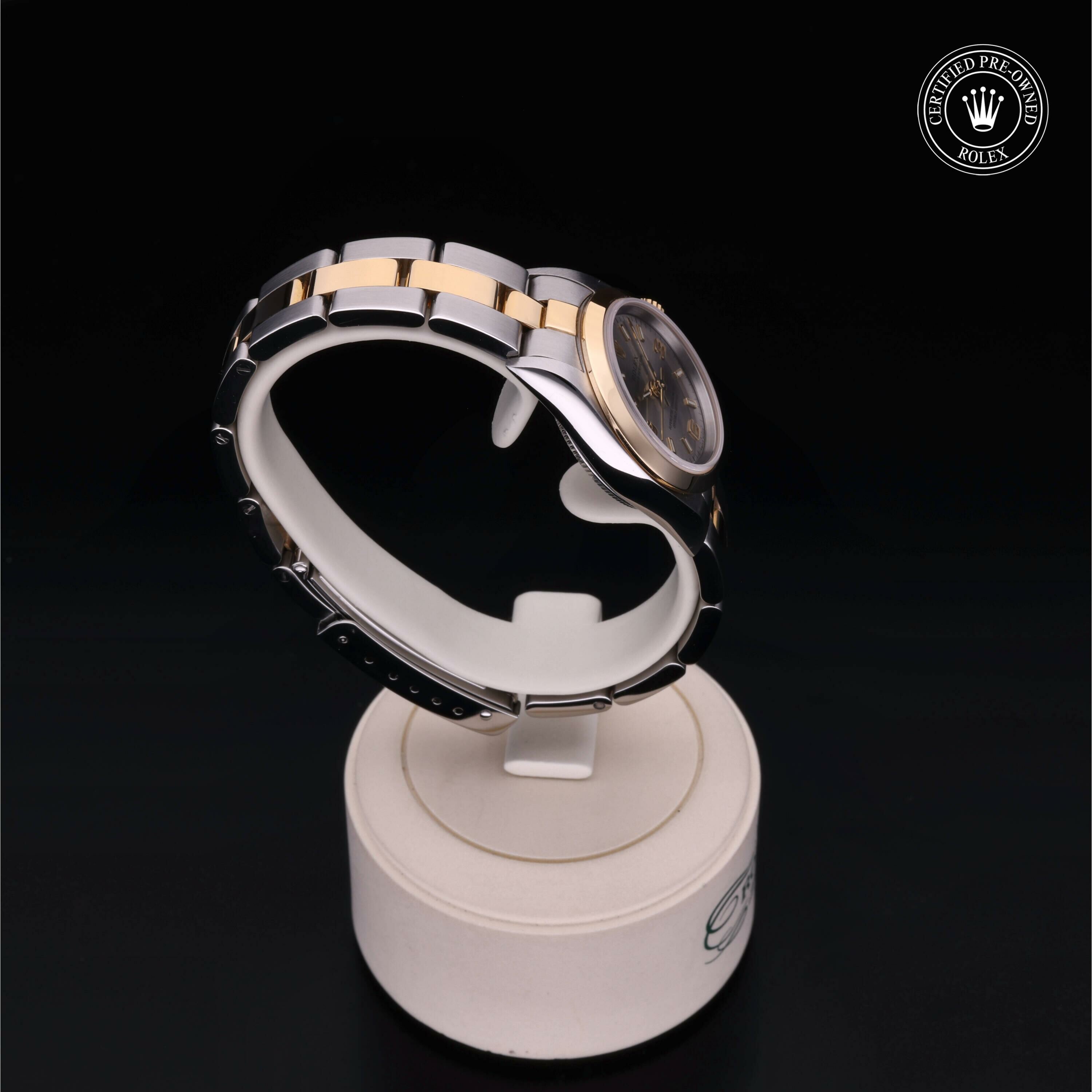 Rolex Oyster Perpetual 24 en Rolesor 18 Carat Jaune M76183-0026 chez Frojo - vue 28