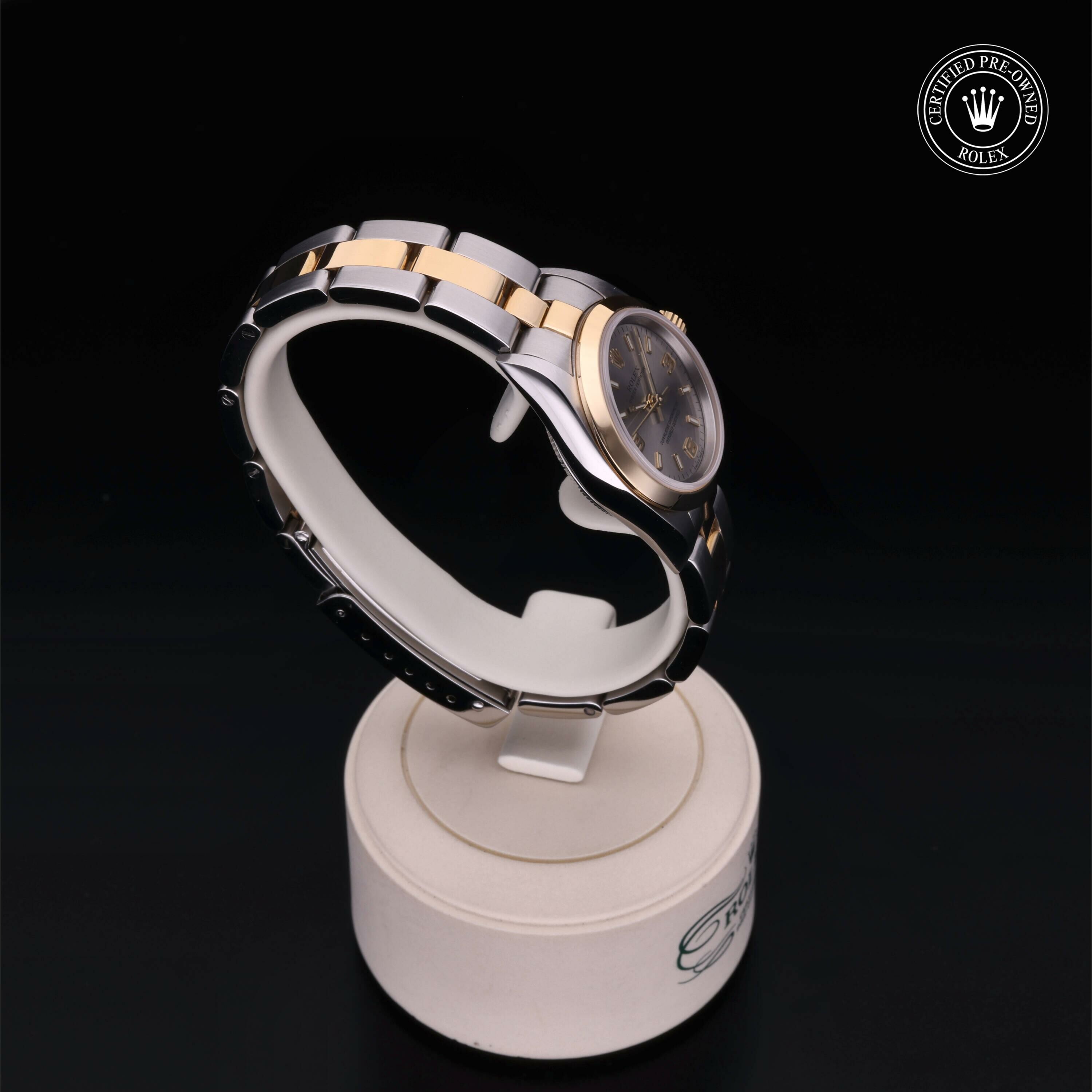Rolex Oyster Perpetual 24 en Rolesor 18 Carat Jaune M76183-0026 chez Frojo - vue 29