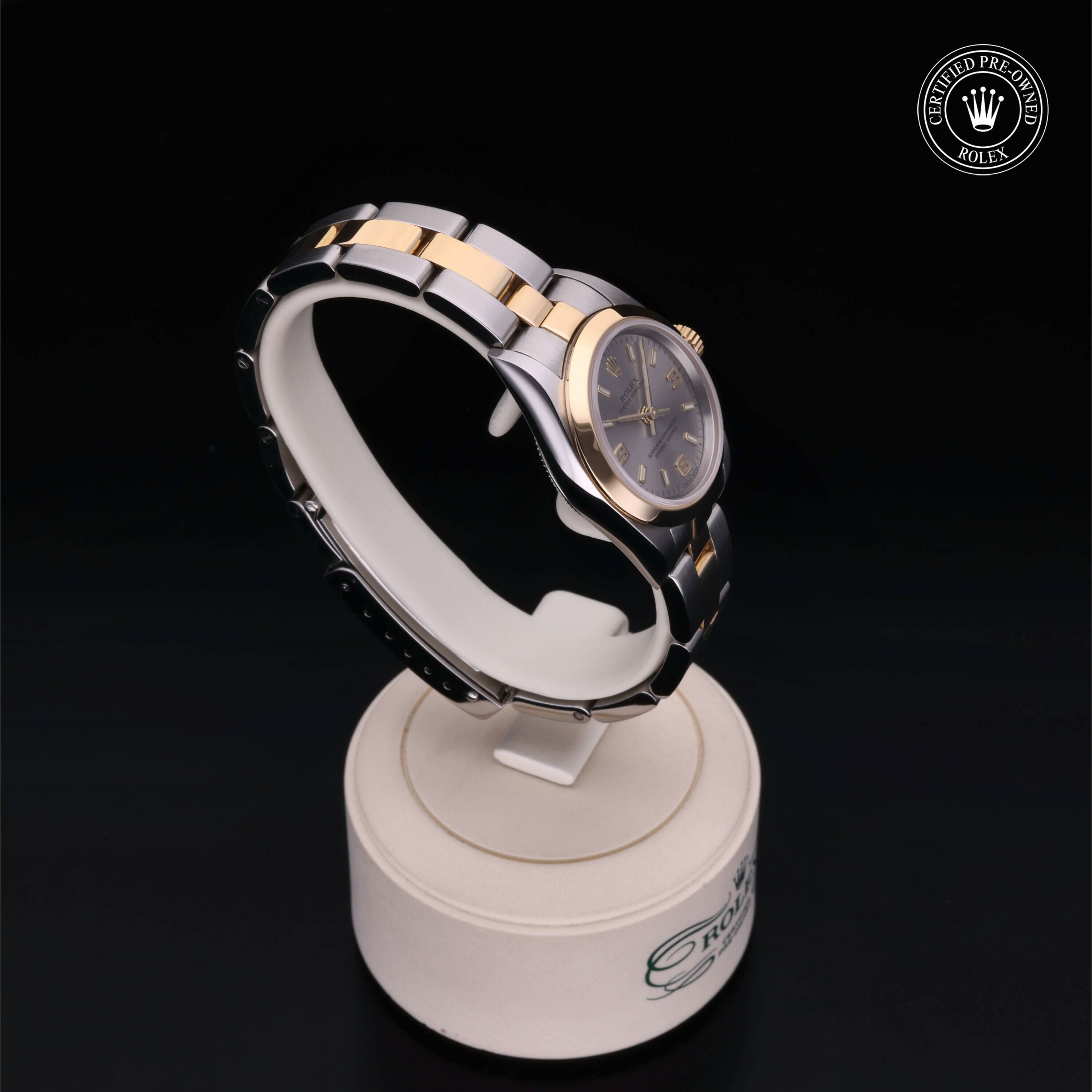 Rolex Oyster Perpetual 24 en Rolesor 18 Carat Jaune M76183-0026 chez Frojo - vue 30