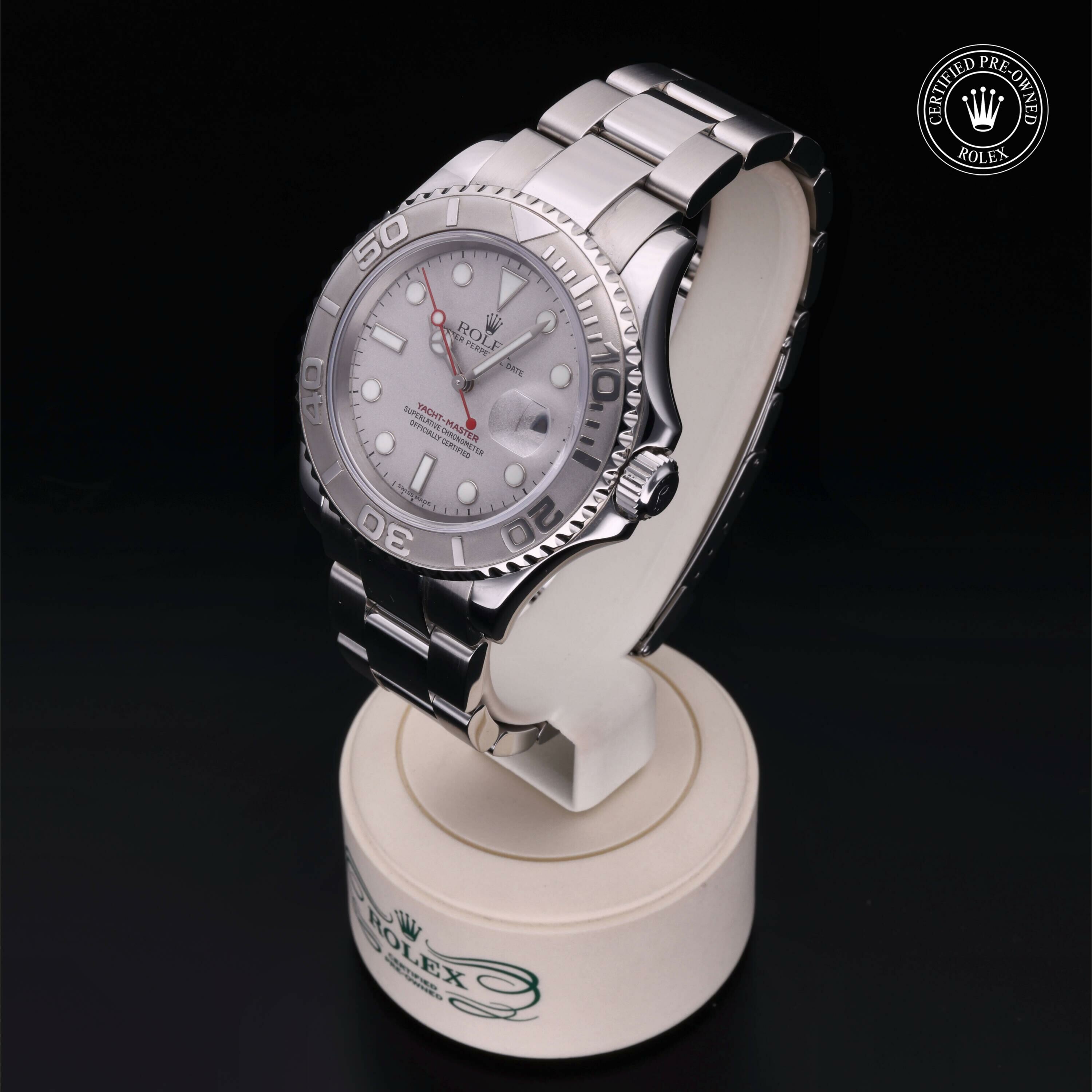 Rolex Yacht-Master 40 en Rolesium Platine M16622-0004 chez Frojo - vue 5