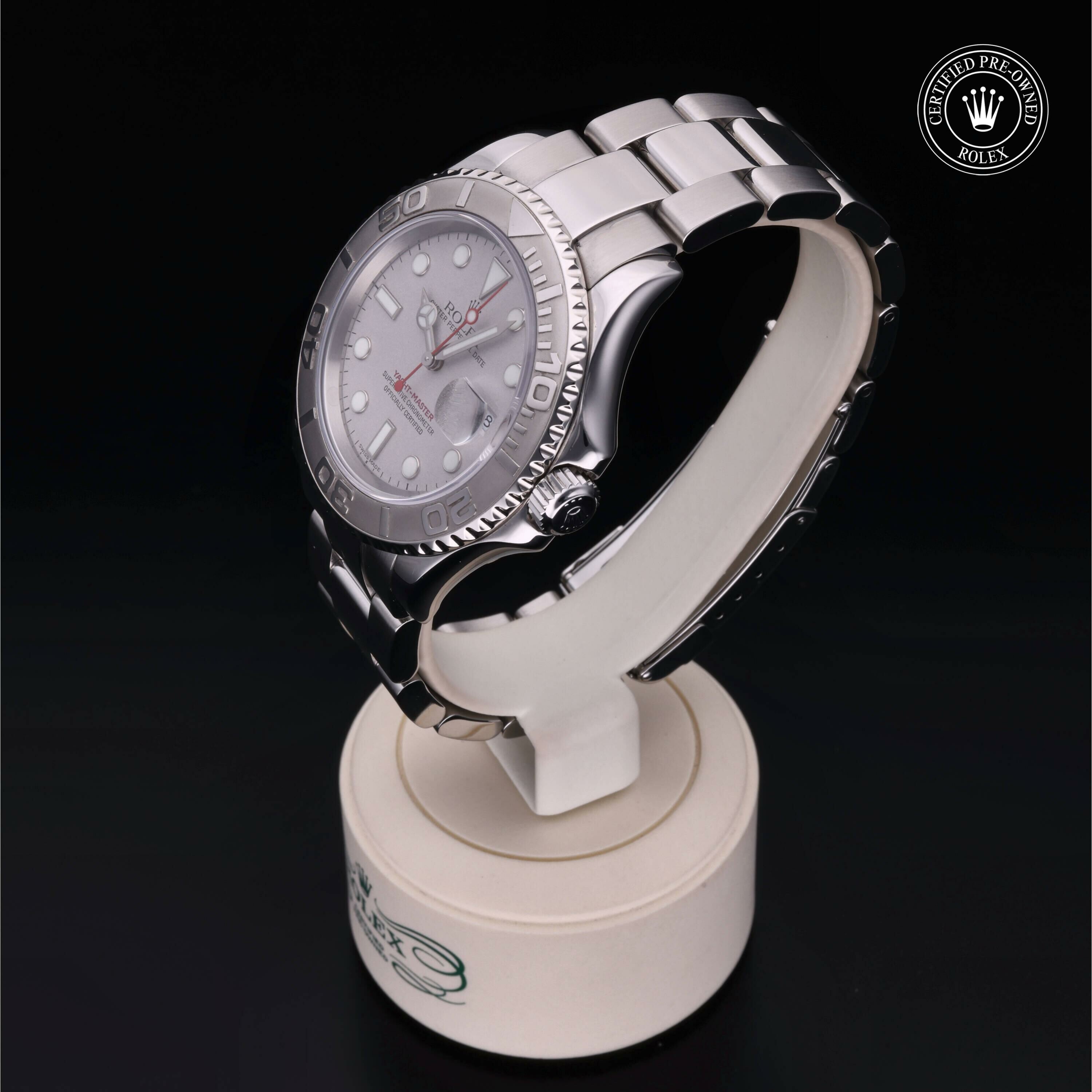 Rolex Yacht-Master 40 en Rolesium Platine M16622-0004 chez Frojo - vue 7