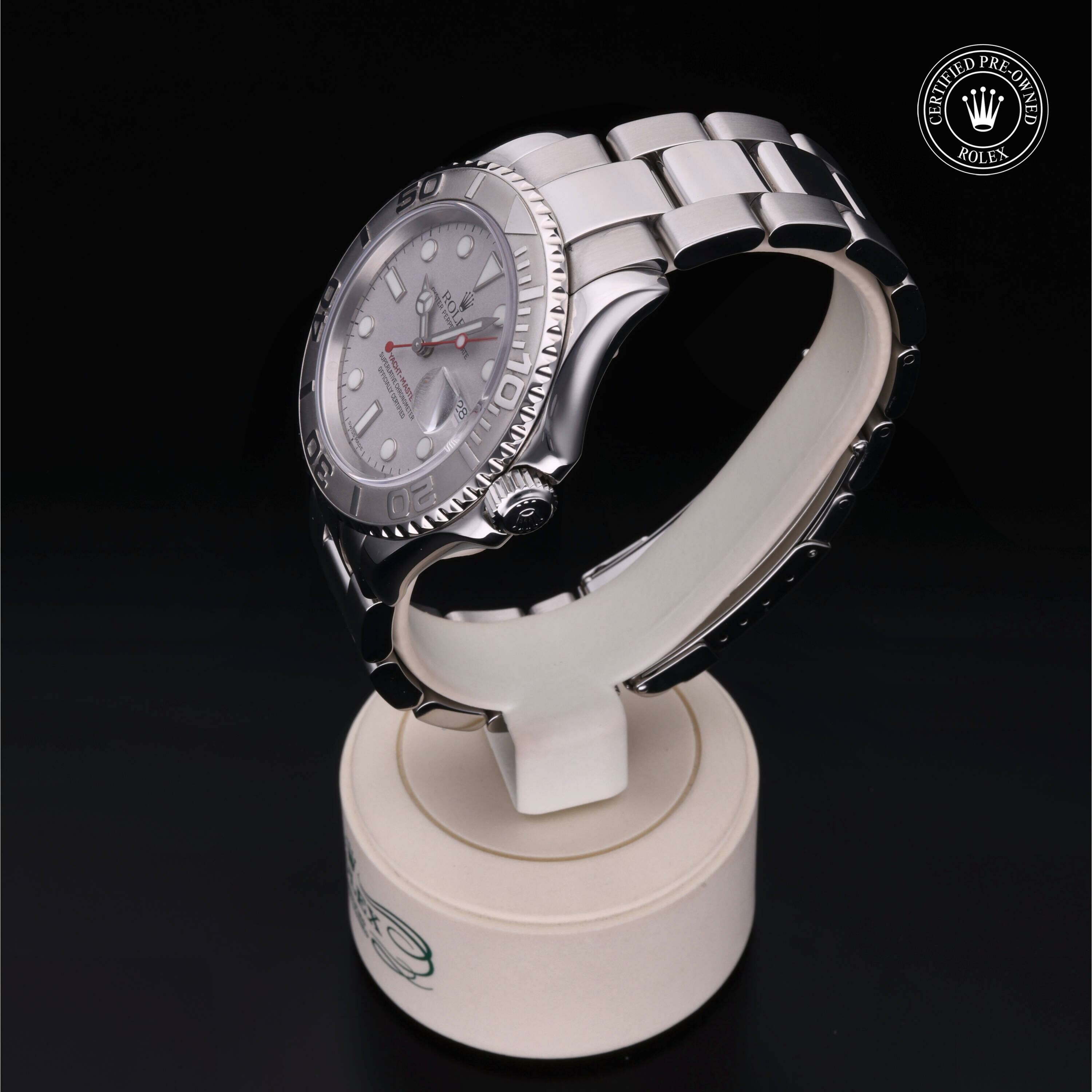 Rolex Yacht-Master 40 en Rolesium Platine M16622-0004 chez Frojo - vue 8