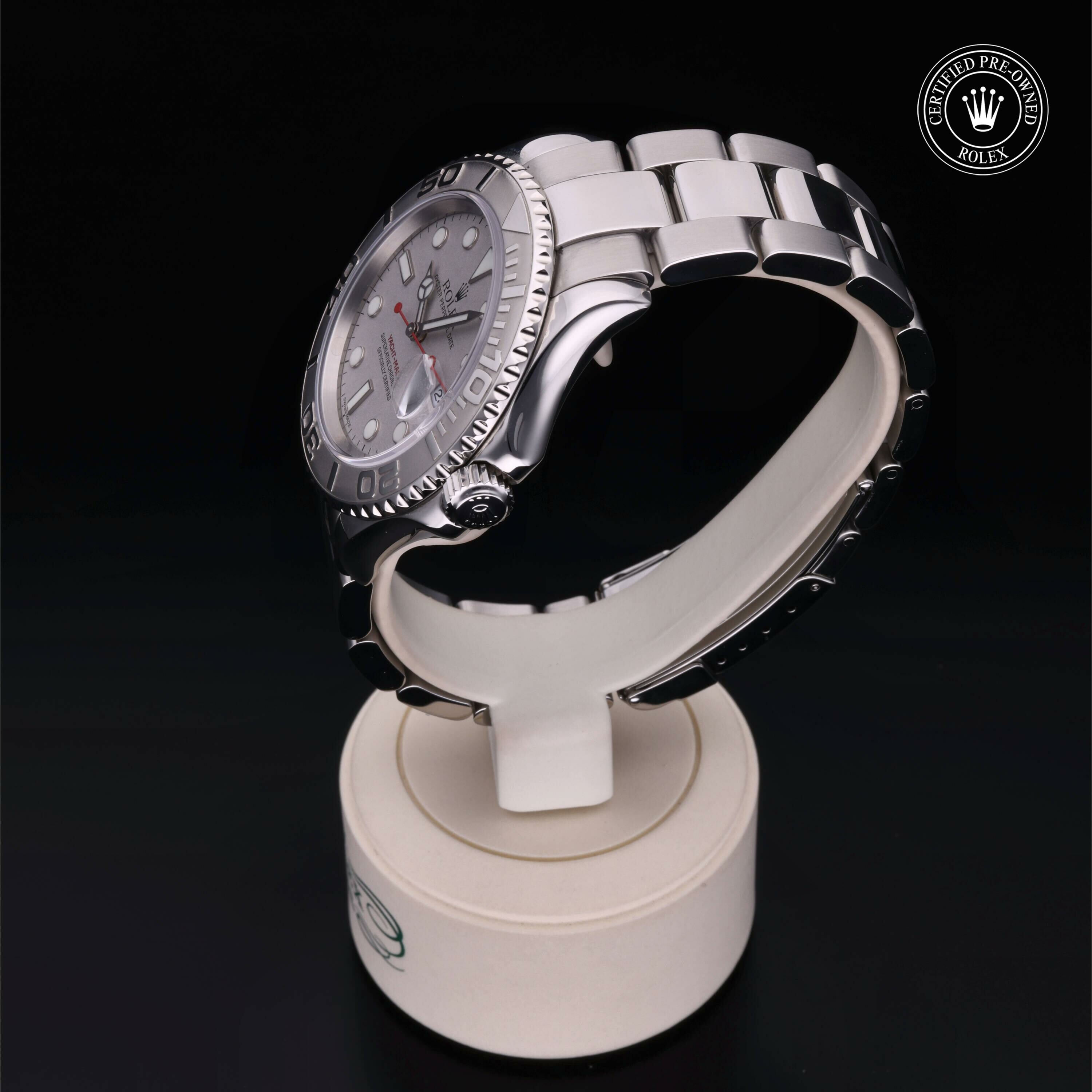 Rolex Yacht-Master 40 en Rolesium Platine M16622-0004 chez Frojo - vue 9