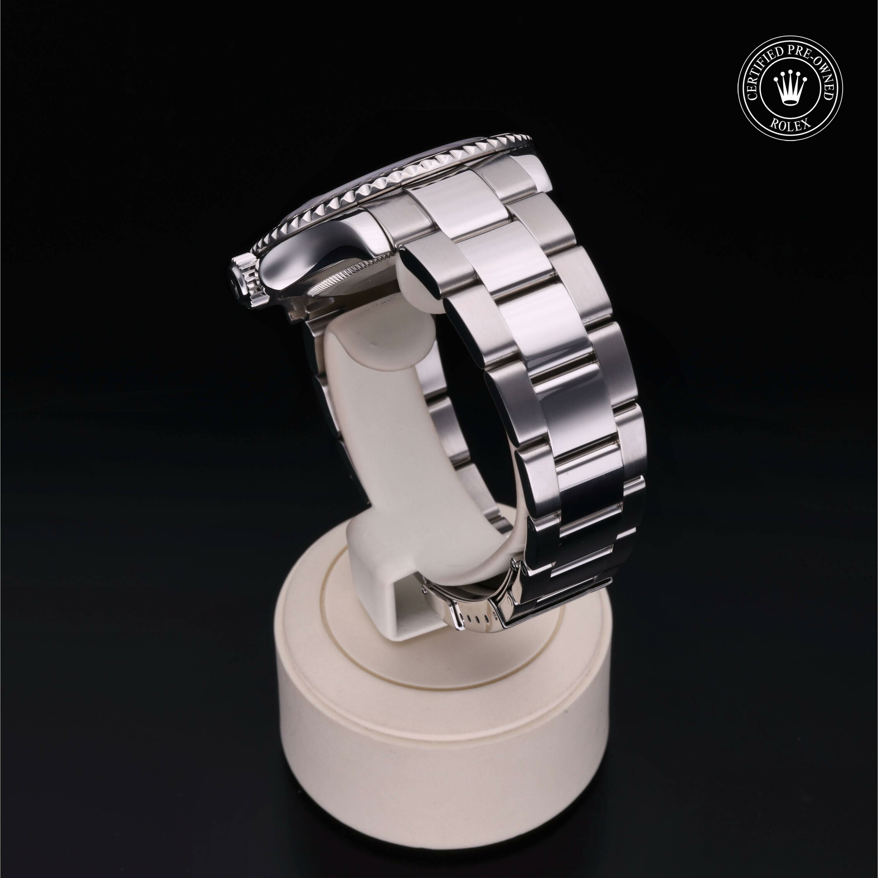 Rolex Yacht-Master 40 en Rolesium Platine M16622-0004 chez Frojo - vue 16