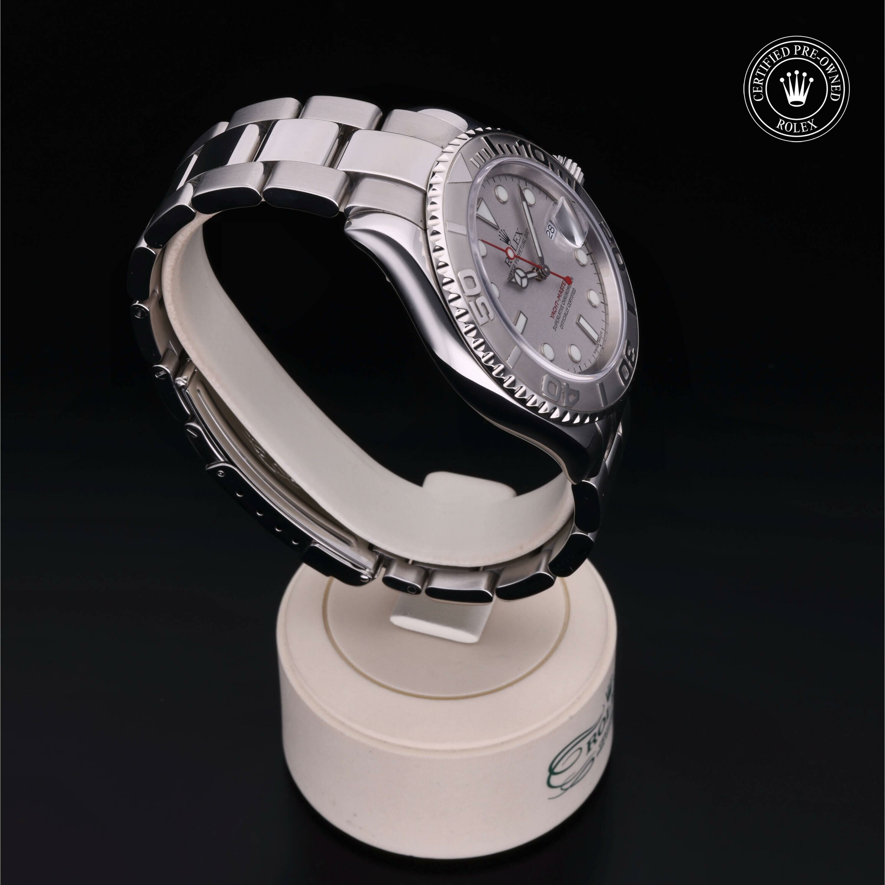 Rolex Yacht-Master 40 en Rolesium Platine M16622-0004 chez Frojo - vue 29